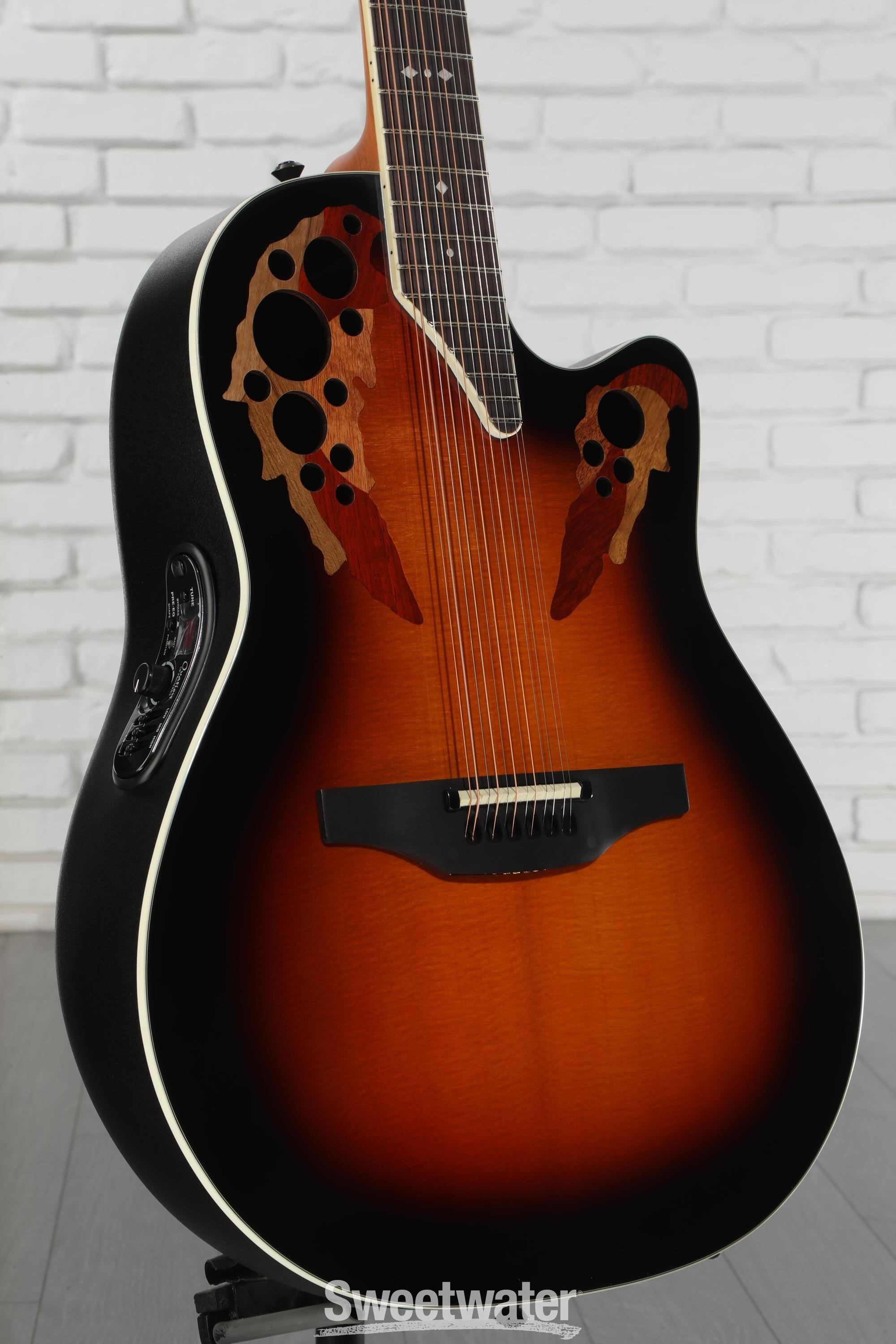 クラシック　12 Ovation Timeless Elite 12-String Acoustic Electric Guitar