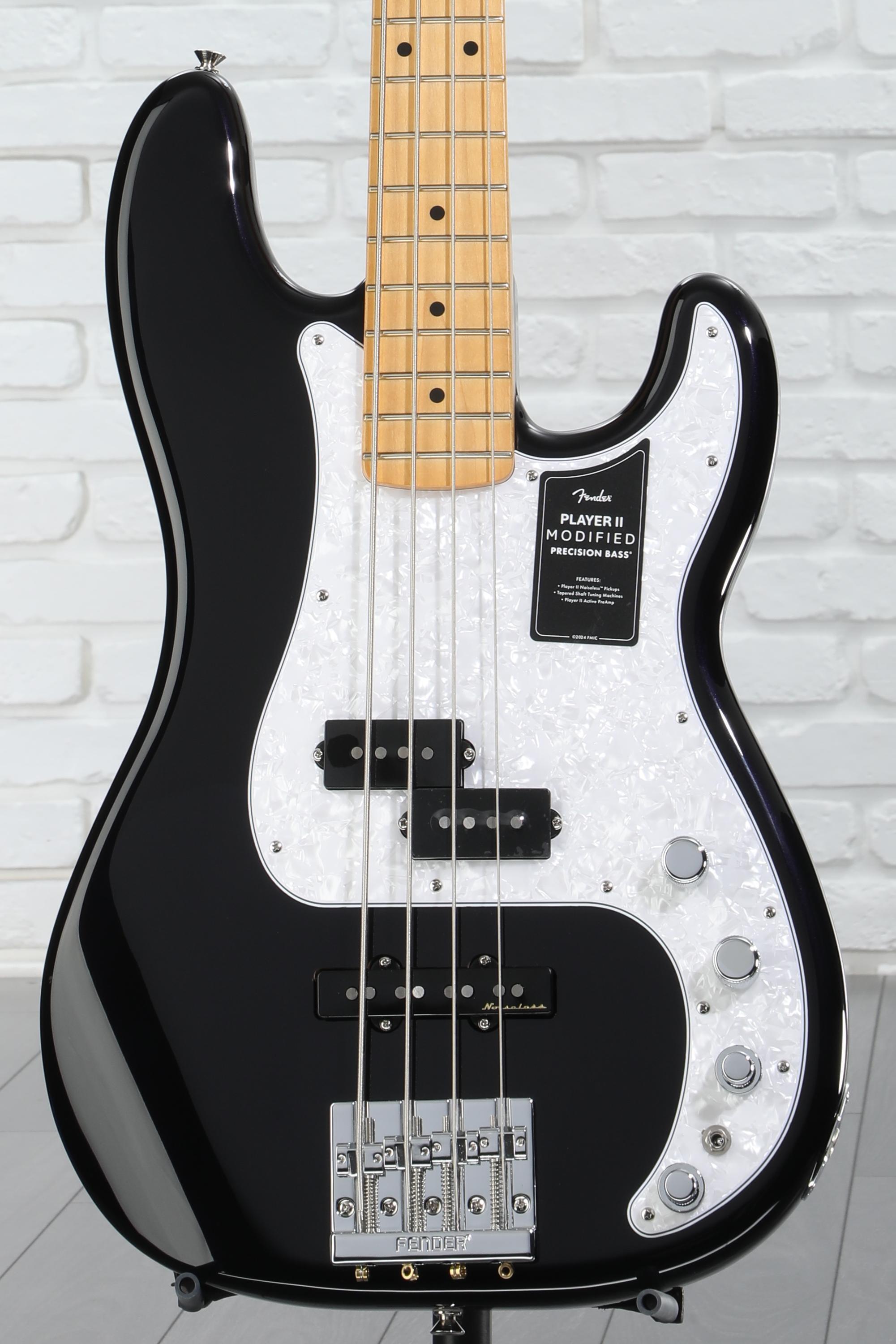 本日限定価格Fender Player Ⅱ Precision Bass BLK Fender Player II Precision Bass Black - Guitar Guys