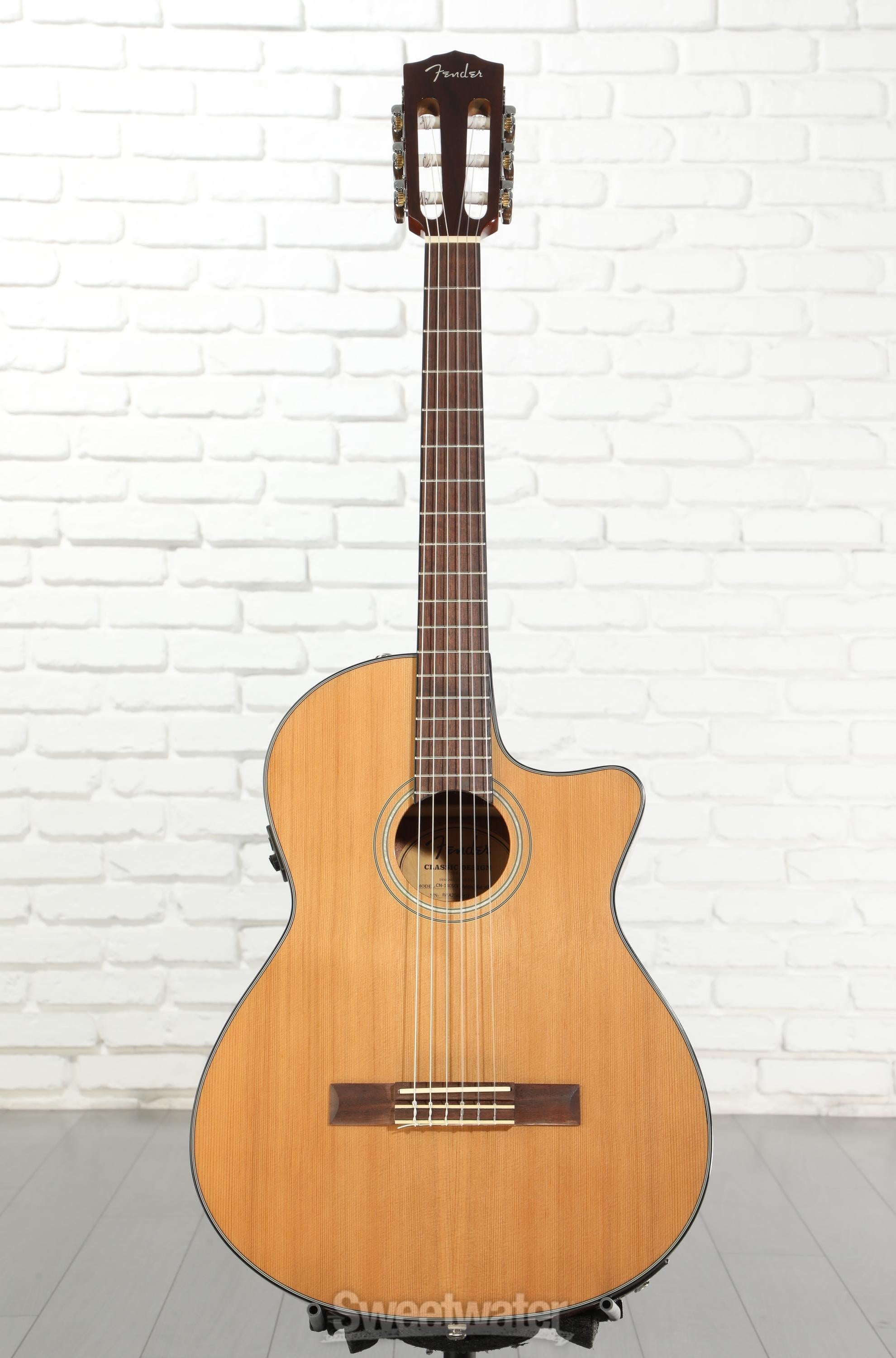 Fender CN-140SCE - Natural | Sweetwater