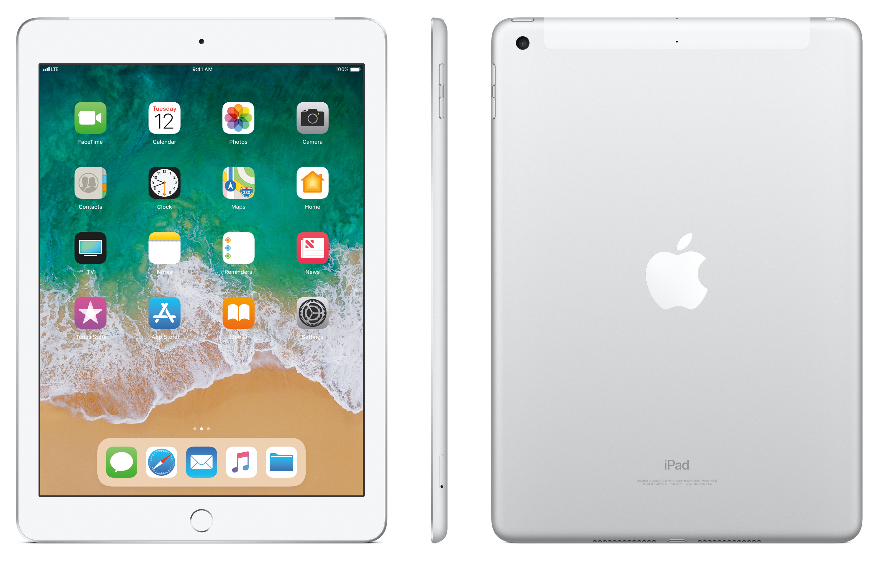 Apple iPad Wi-Fi + Cellular 128GB - Silver | Sweetwater
