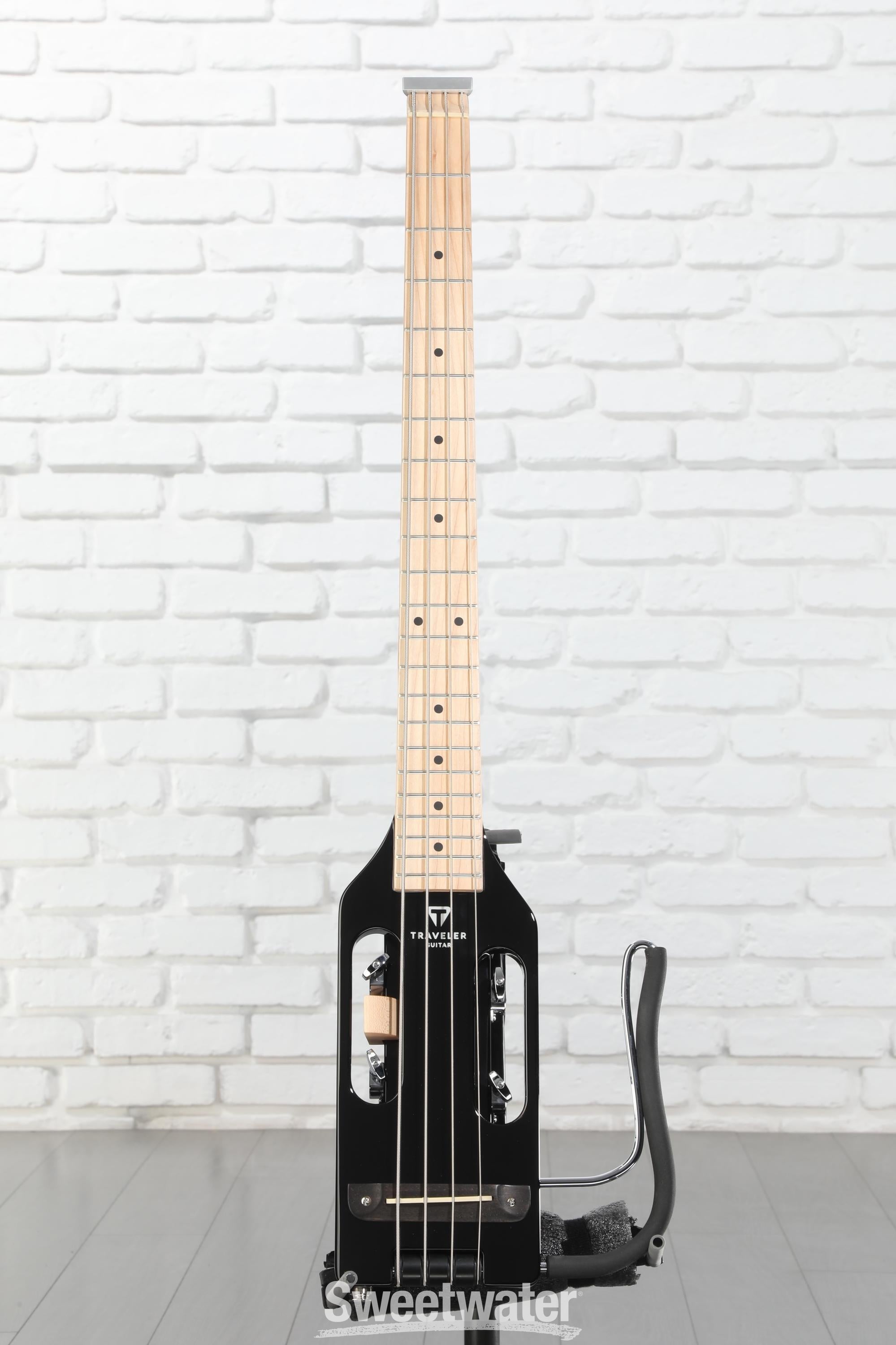 Traveler Guitar Ultra-Light Bass Guitar - Gloss Black