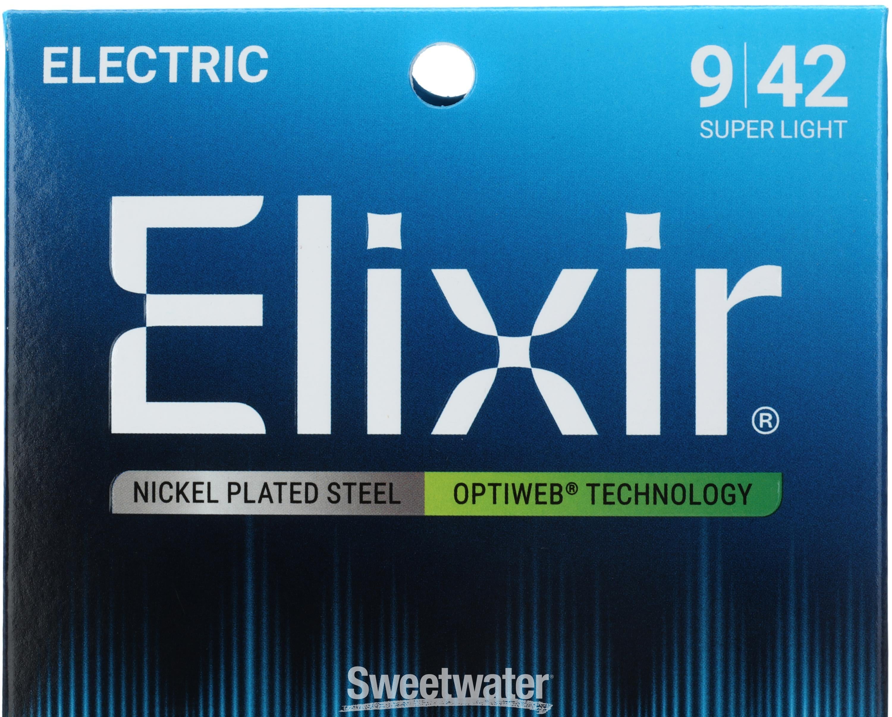 Elixir Strings Electric Optiweb 9-42 | Sweetwater