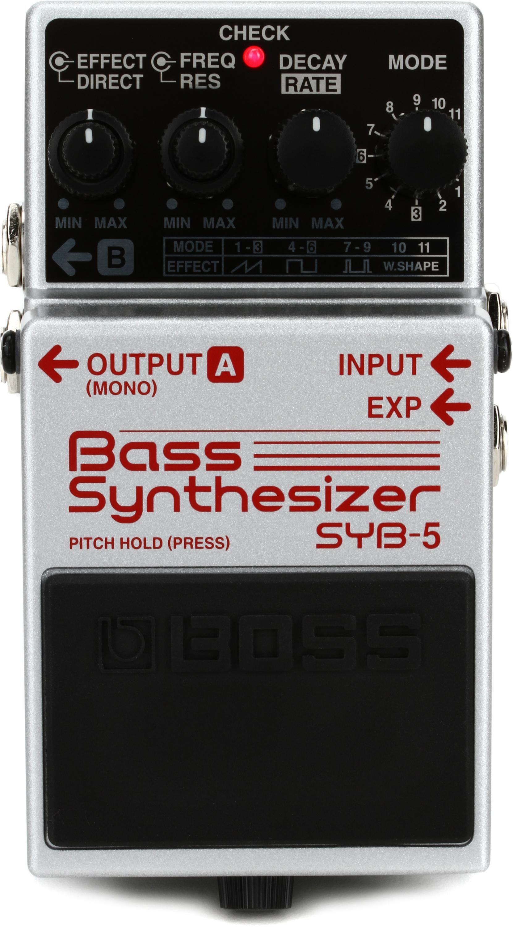 Boss SYB-5 Bass Synthesizer Pedal Reviews | Sweetwater