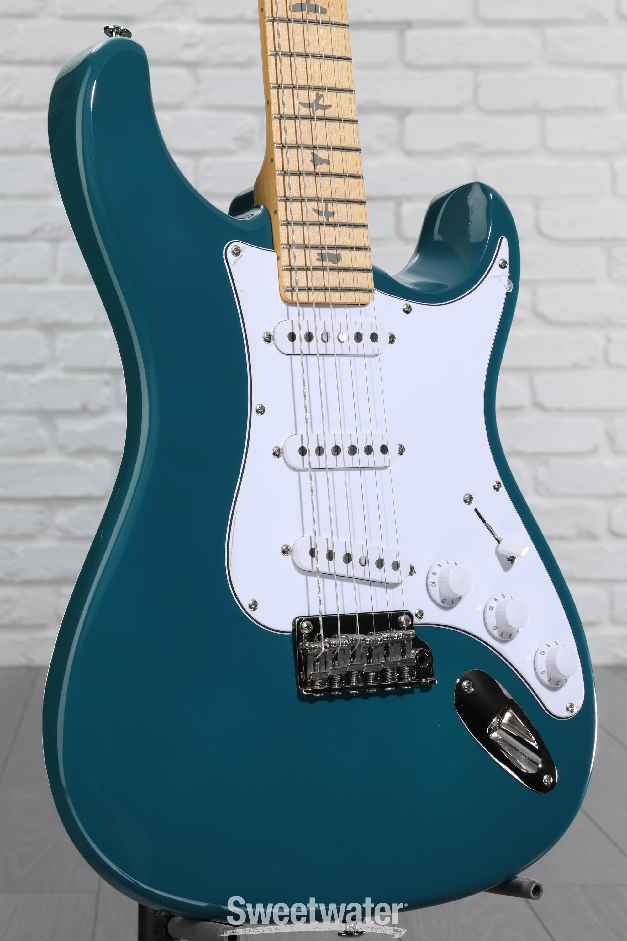 ギター PRS SE Silver Sky Nylon Blue PRS SE Silver Sky Electric Guitar - Nylon Blue with Maple