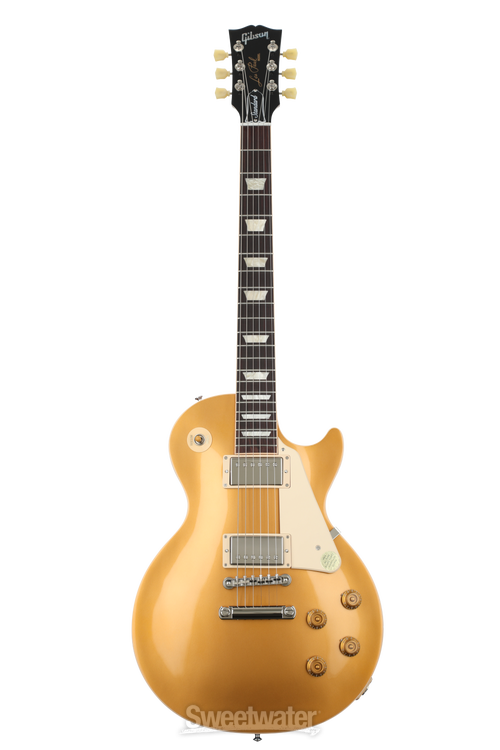 Gibson Les Paul Standard '50s Electric Guitar - Gold Top | Sweetwater