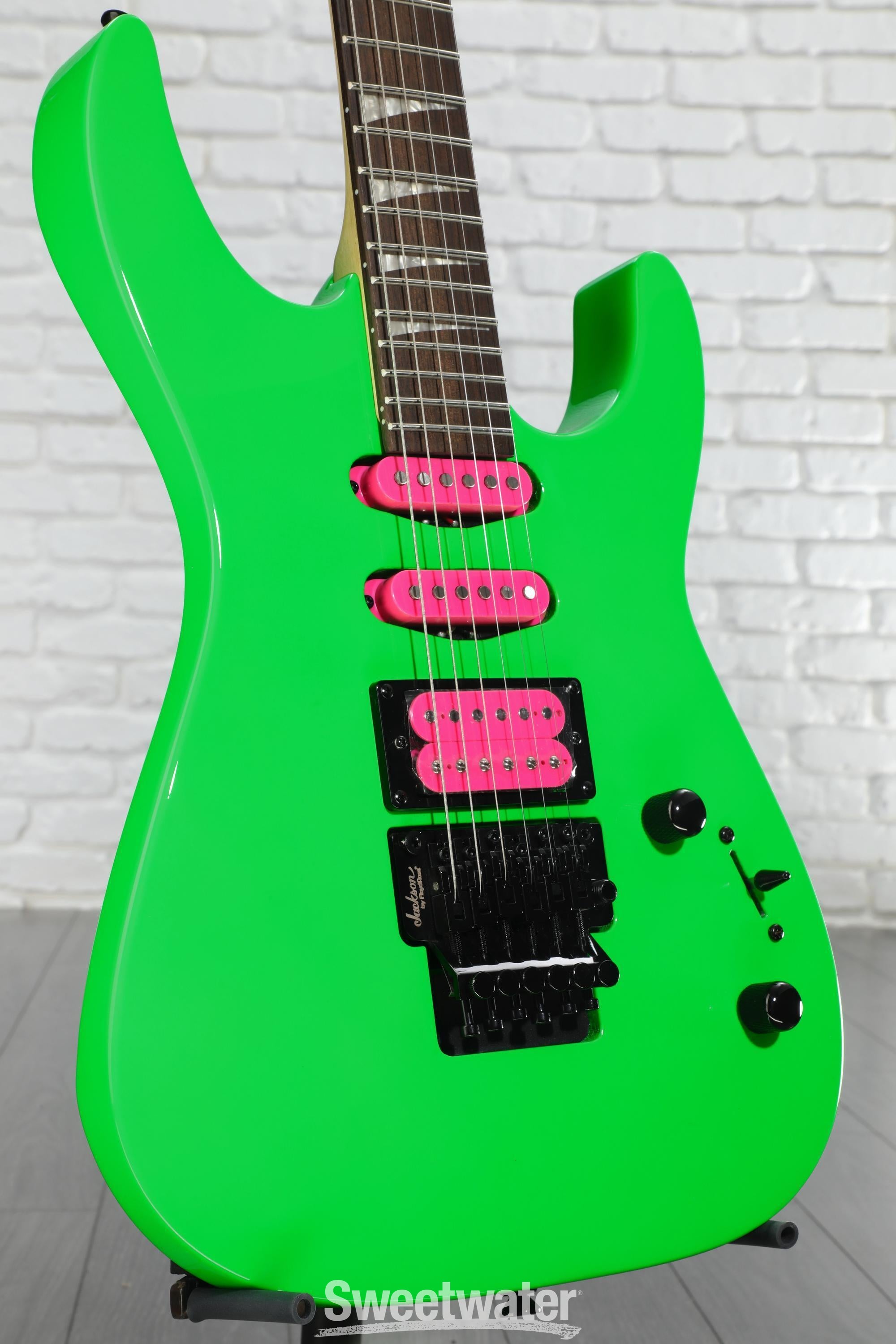 Jackson X Series Dinky DK3XR HSS Electric Guitar - Neon