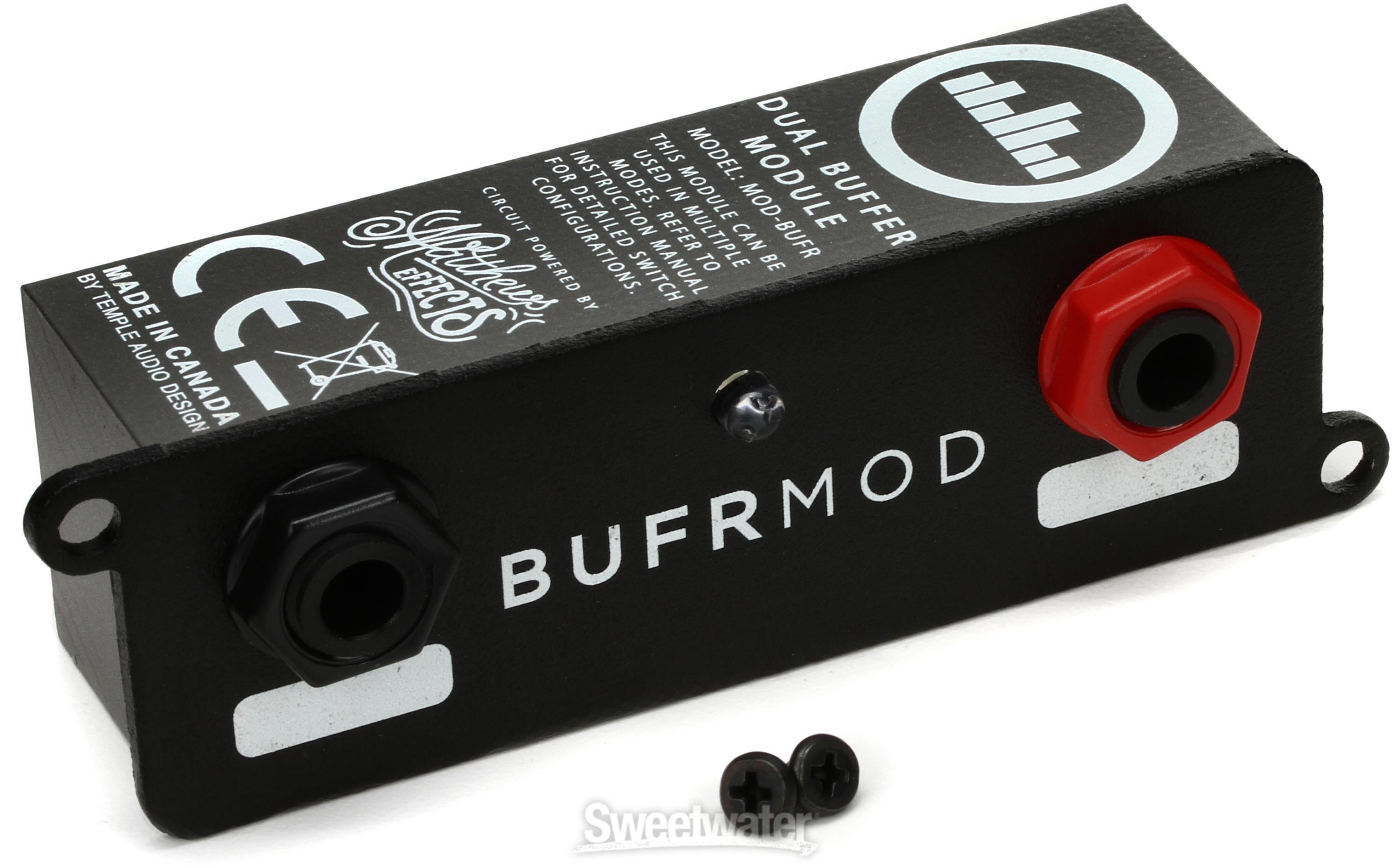 Temple Audio Dual Buffer Module for Temple Audio Pedalboards