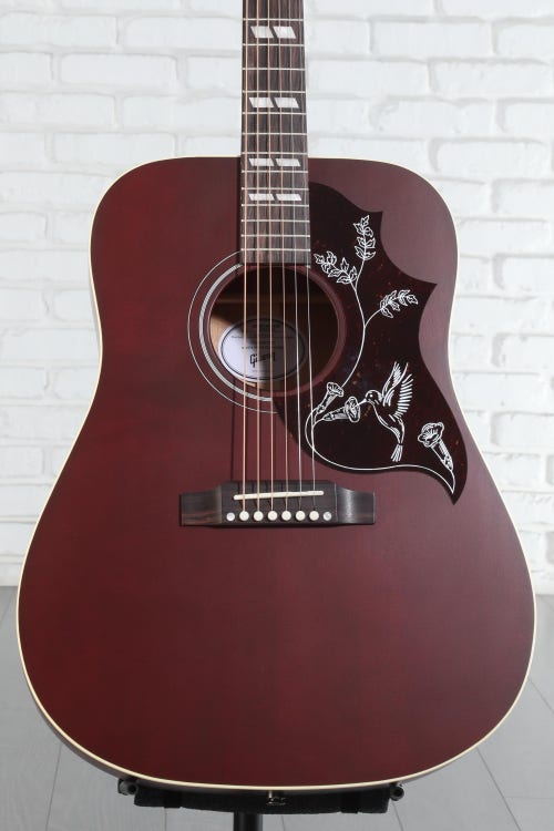 Gibson Acoustic Hummingbird Special Acoustic-electric Guitar - Wine Red