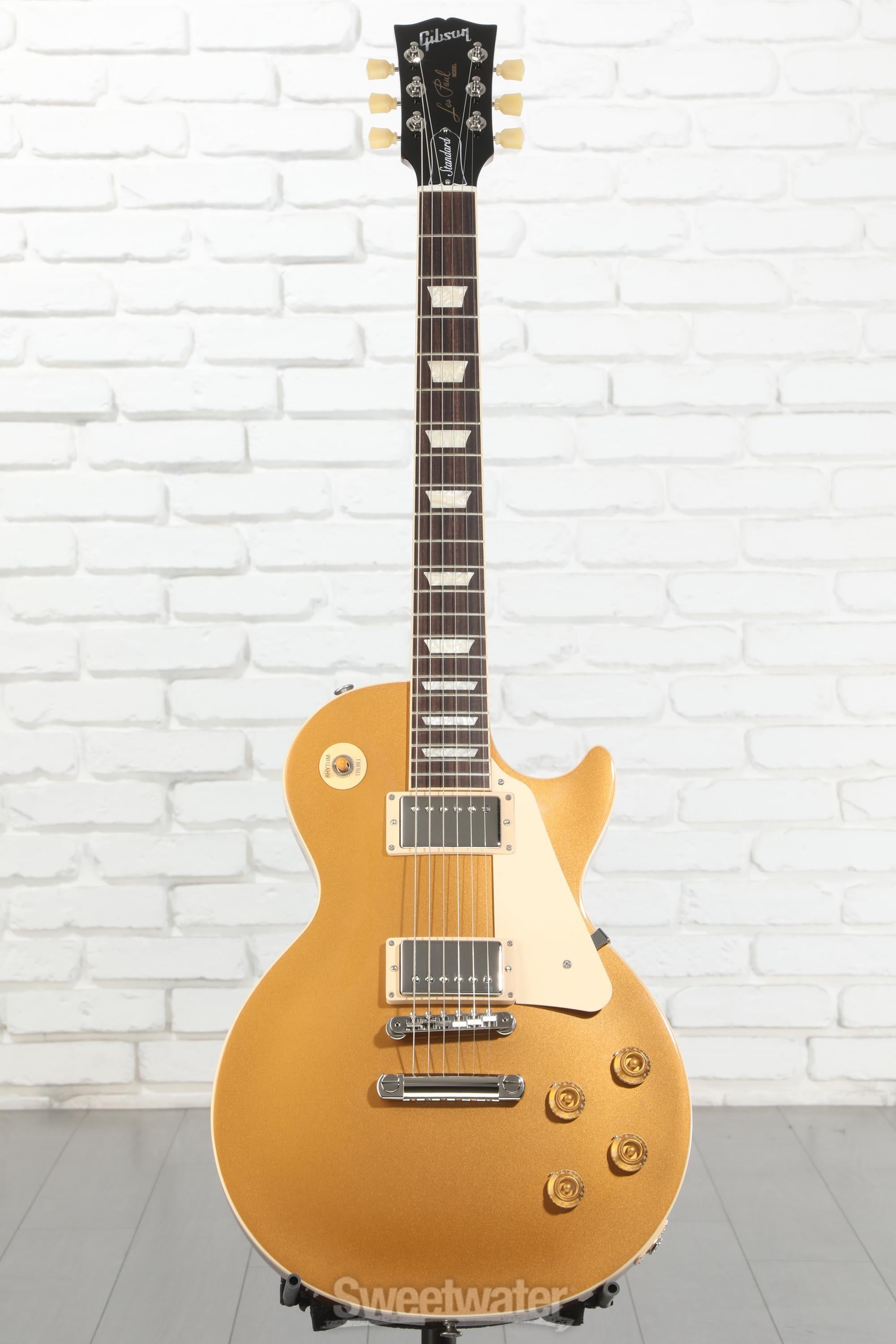 Gibson Les Paul Standard '50s Electric Guitar - Gold Top | Sweetwater