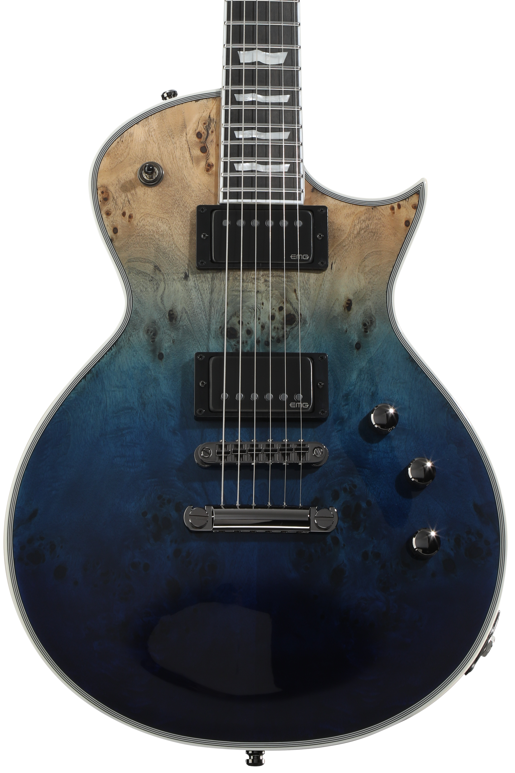 ESP E-II Eclipse - Blue Natural Fade | Sweetwater