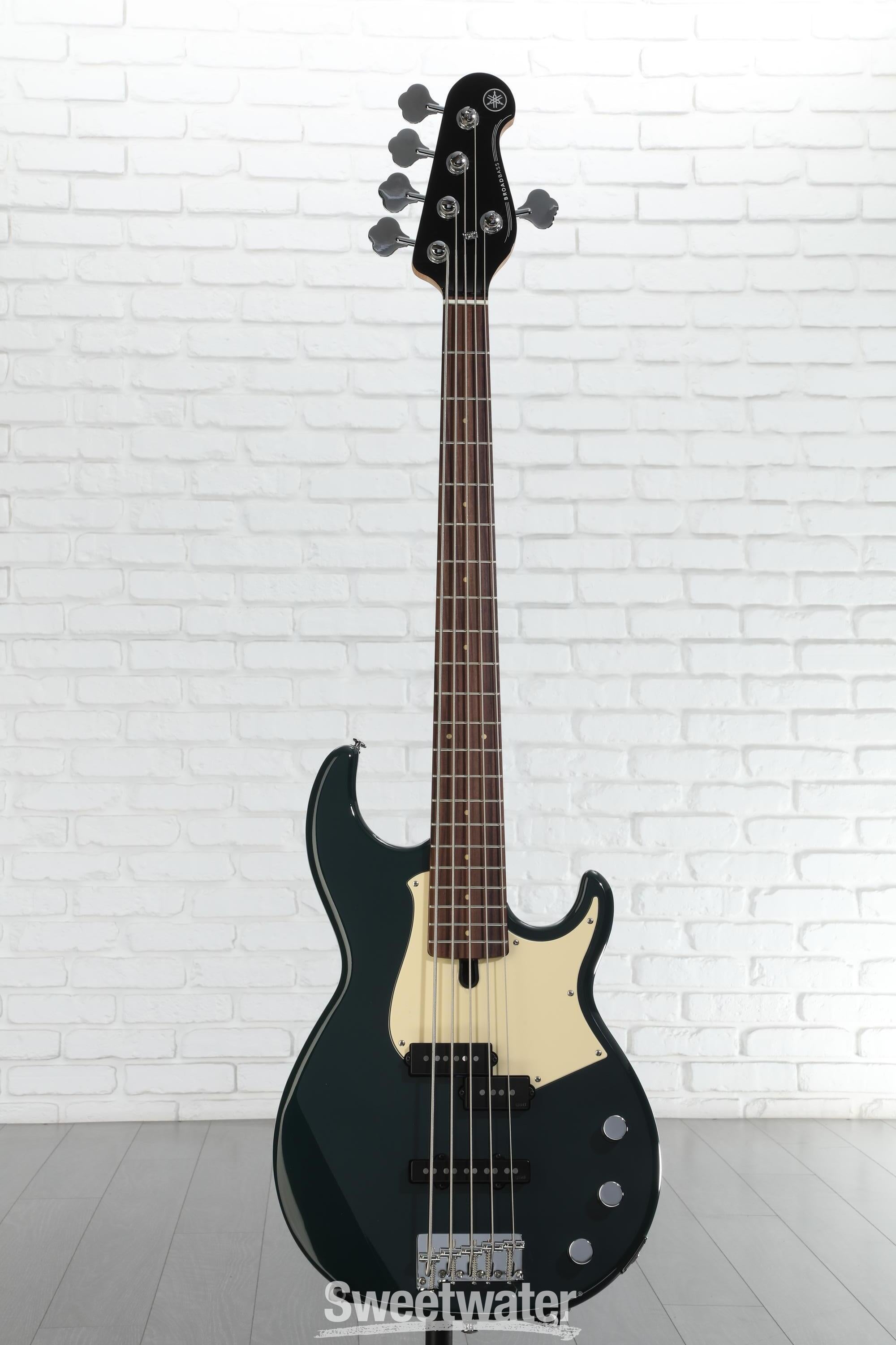 Yamaha BB435 5-string Bass Guitar - Teal Blue | Sweetwater