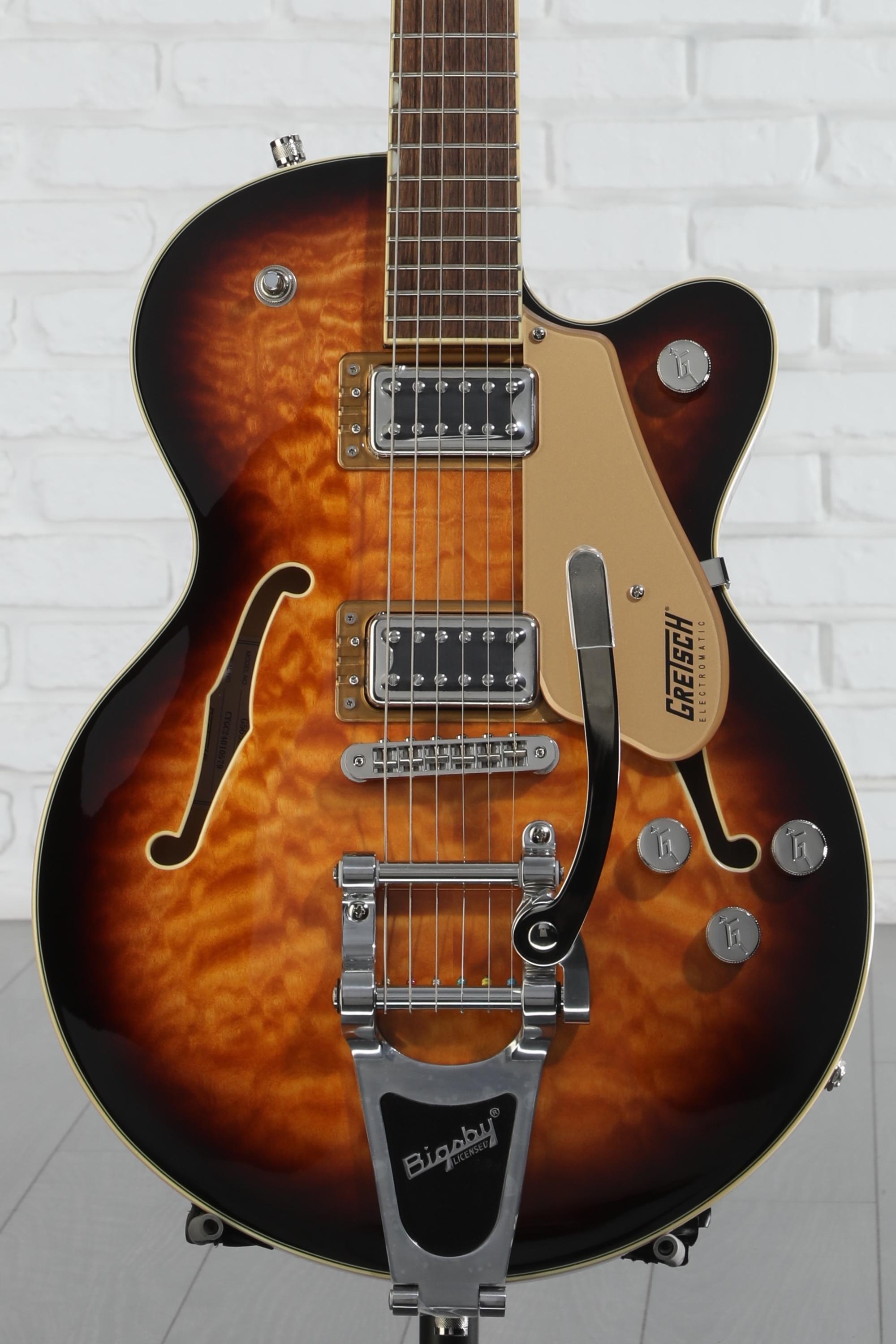 Gretsch G5655T-QM Electromatic Center Block Jr. Quilt Semi