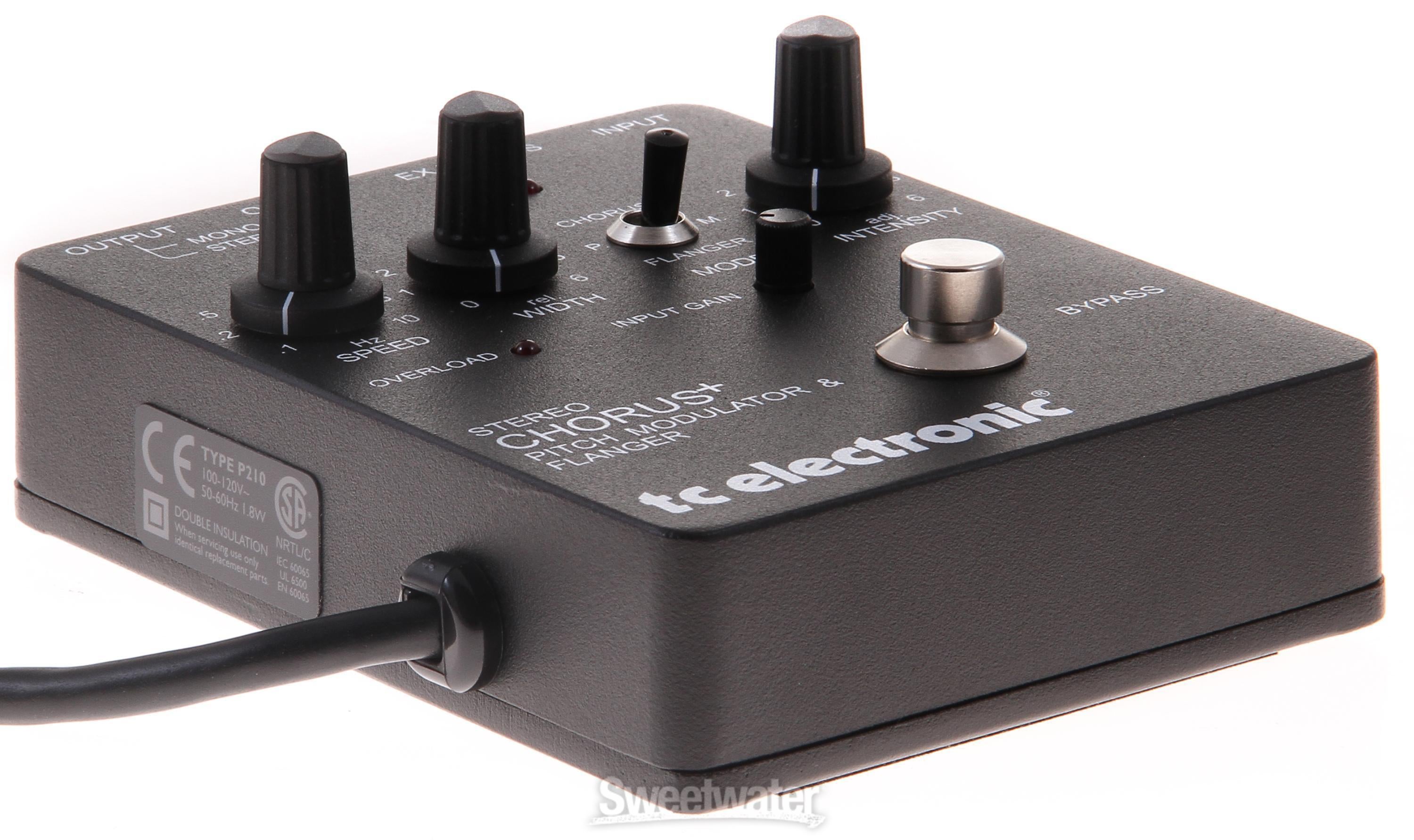 TC Electronic STEREO CHORUS+ Pitch Modulator & Flange エフェクター