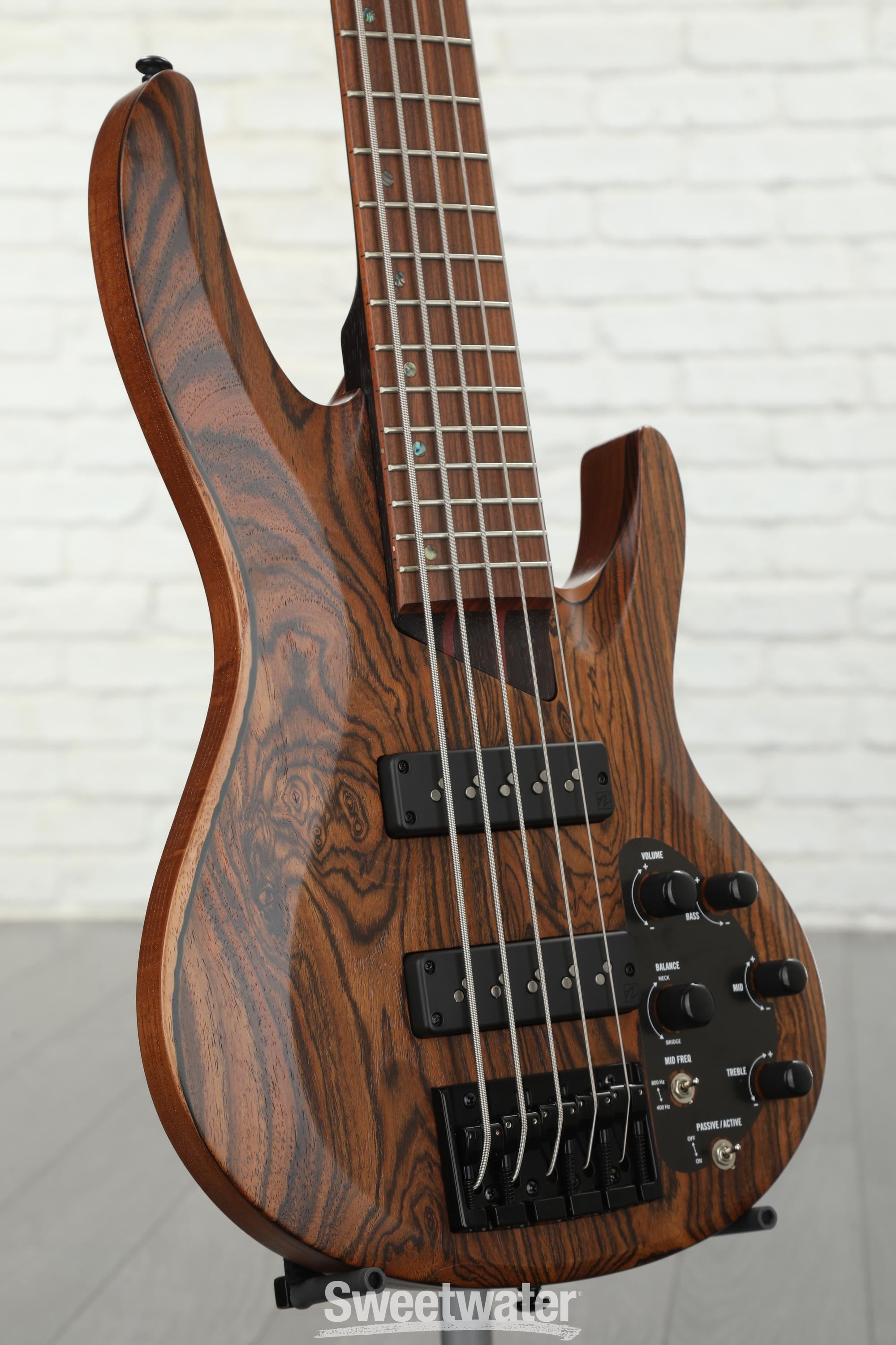 ESP LTD B-1005 Bass Guitar - Natural Satin | Sweetwater
