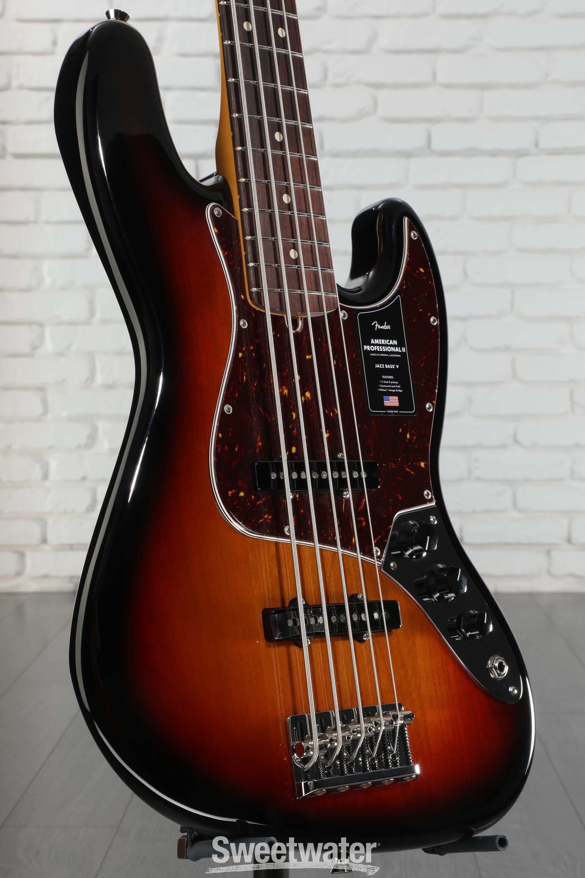 Fender American Professional II Jazz Bass V - 3 Color