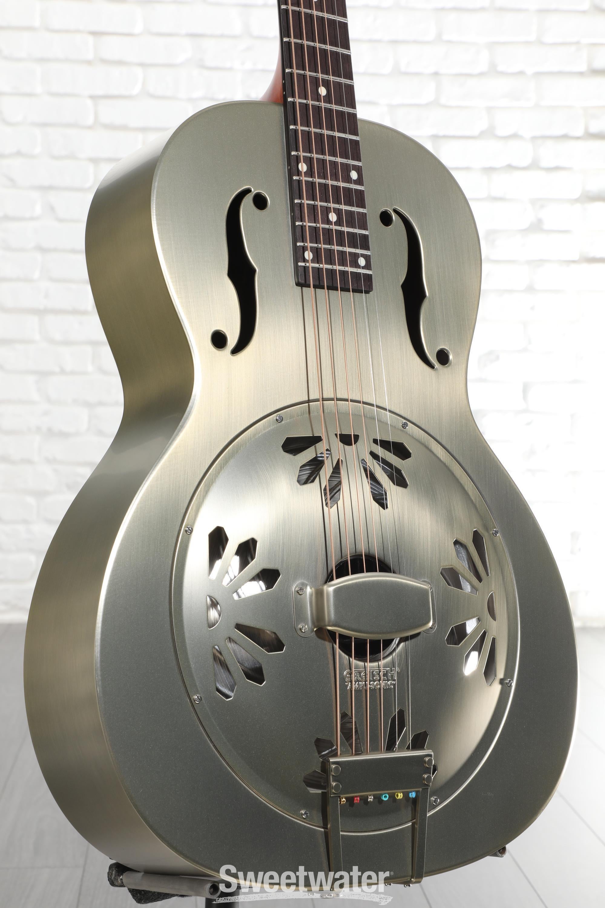 Gretsch G9201 Honey Dipper Roundneck Metal Resonator - Shed Roof