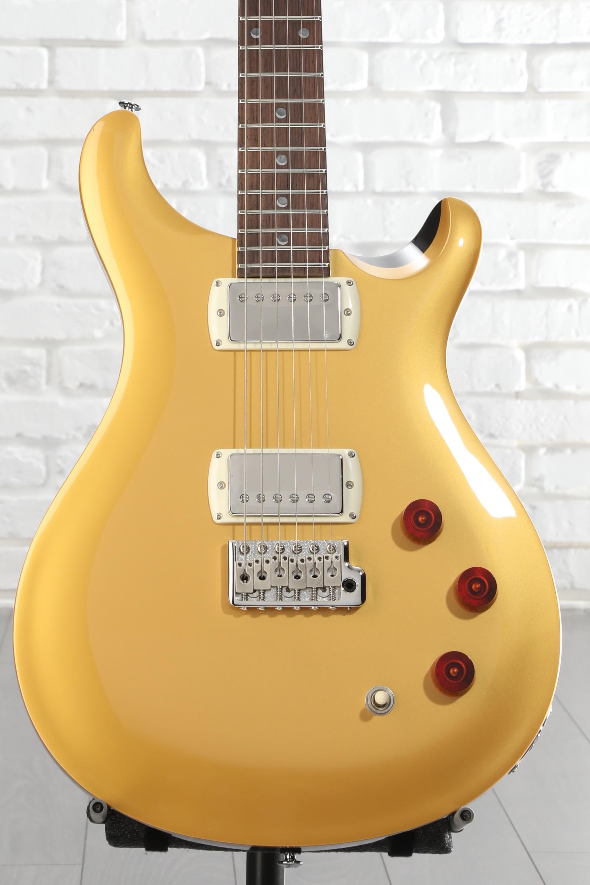 PRS SE DGT David Grissom Solidbody Electric Guitar - Gold Top