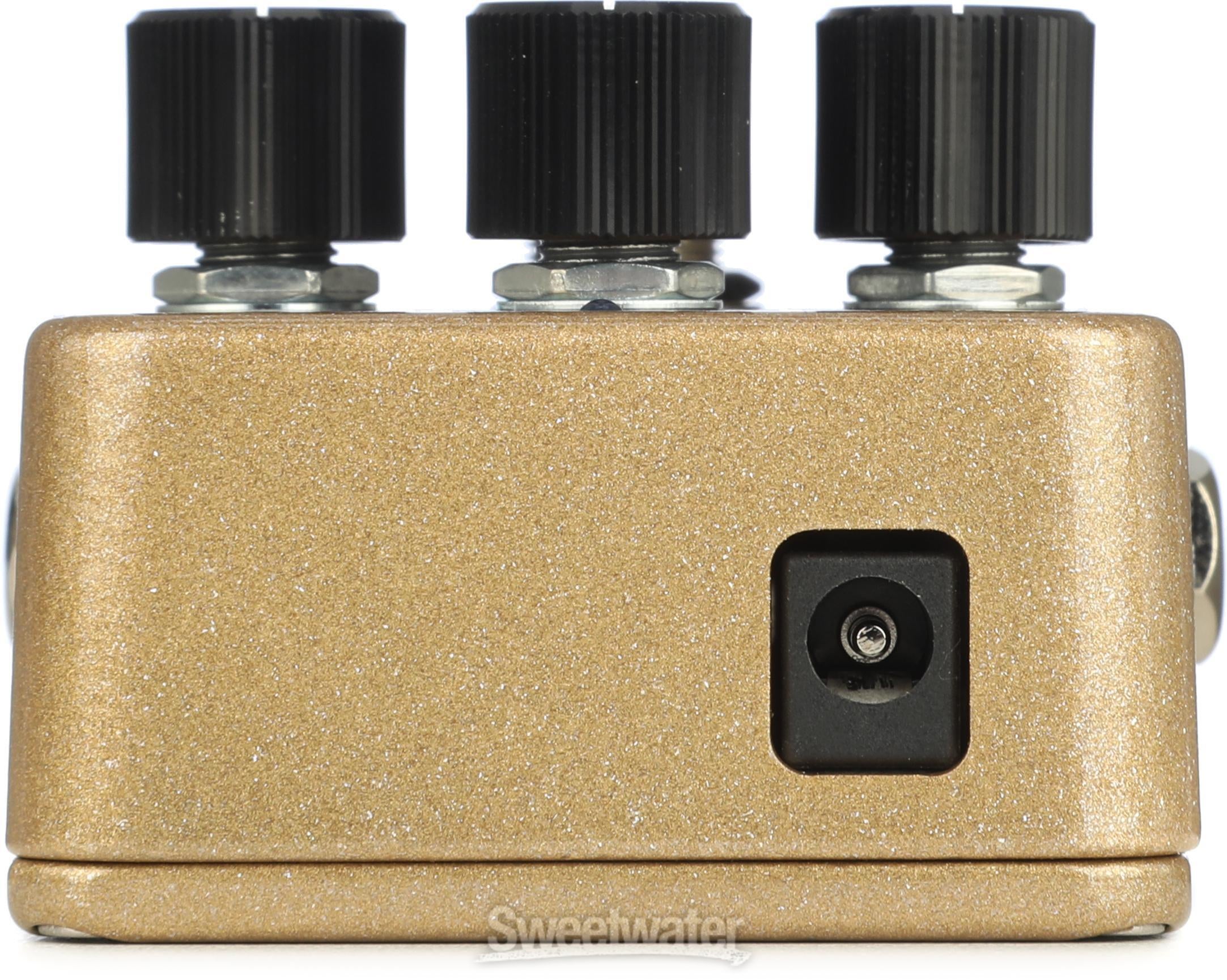 Keeley Super Phat Mod Full Range Overdrive Pedal, Gold (KPhat)