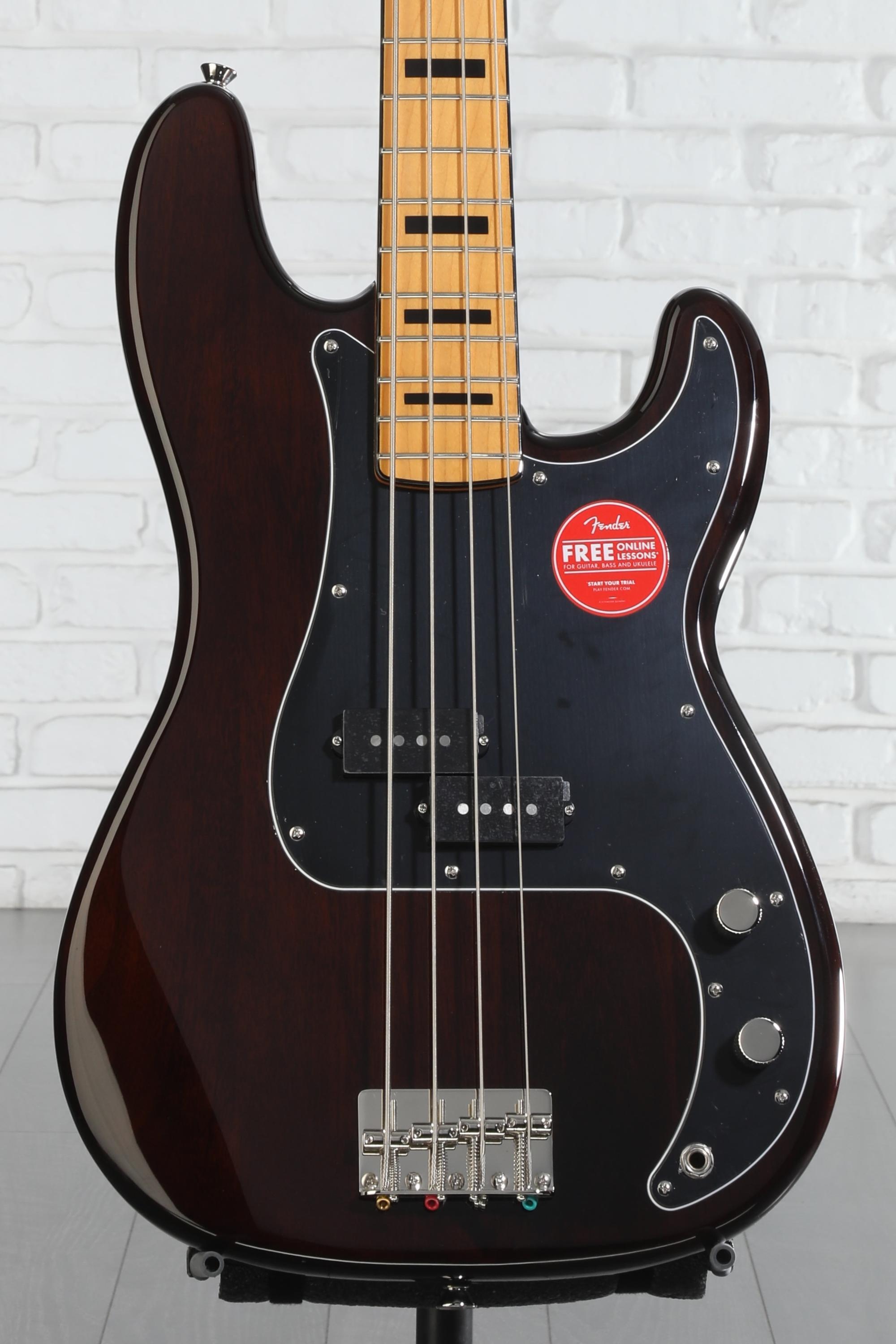 Squier Classic Vibe '70s Precision Bass - Walnut | Sweetwater