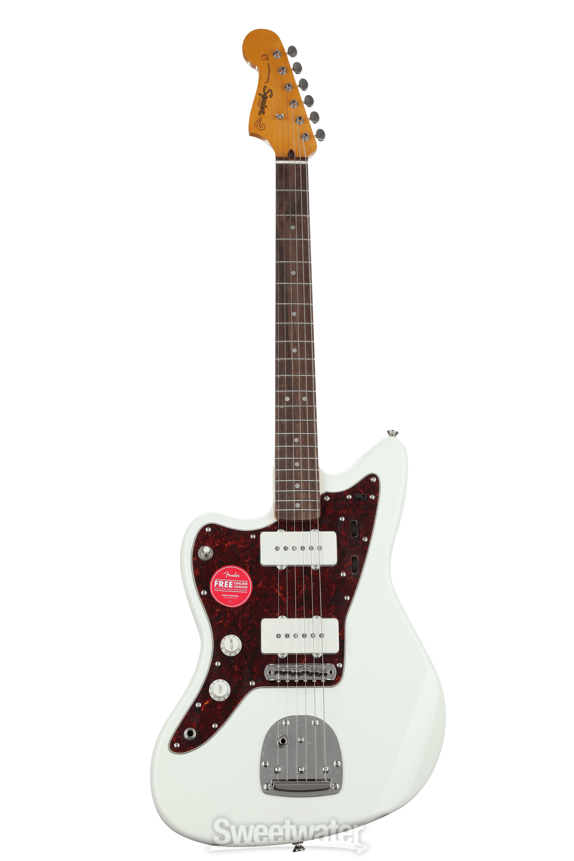 Squier Classic Vibe '60s Jazzmaster Left-handed - Olympic White | Sweetwater