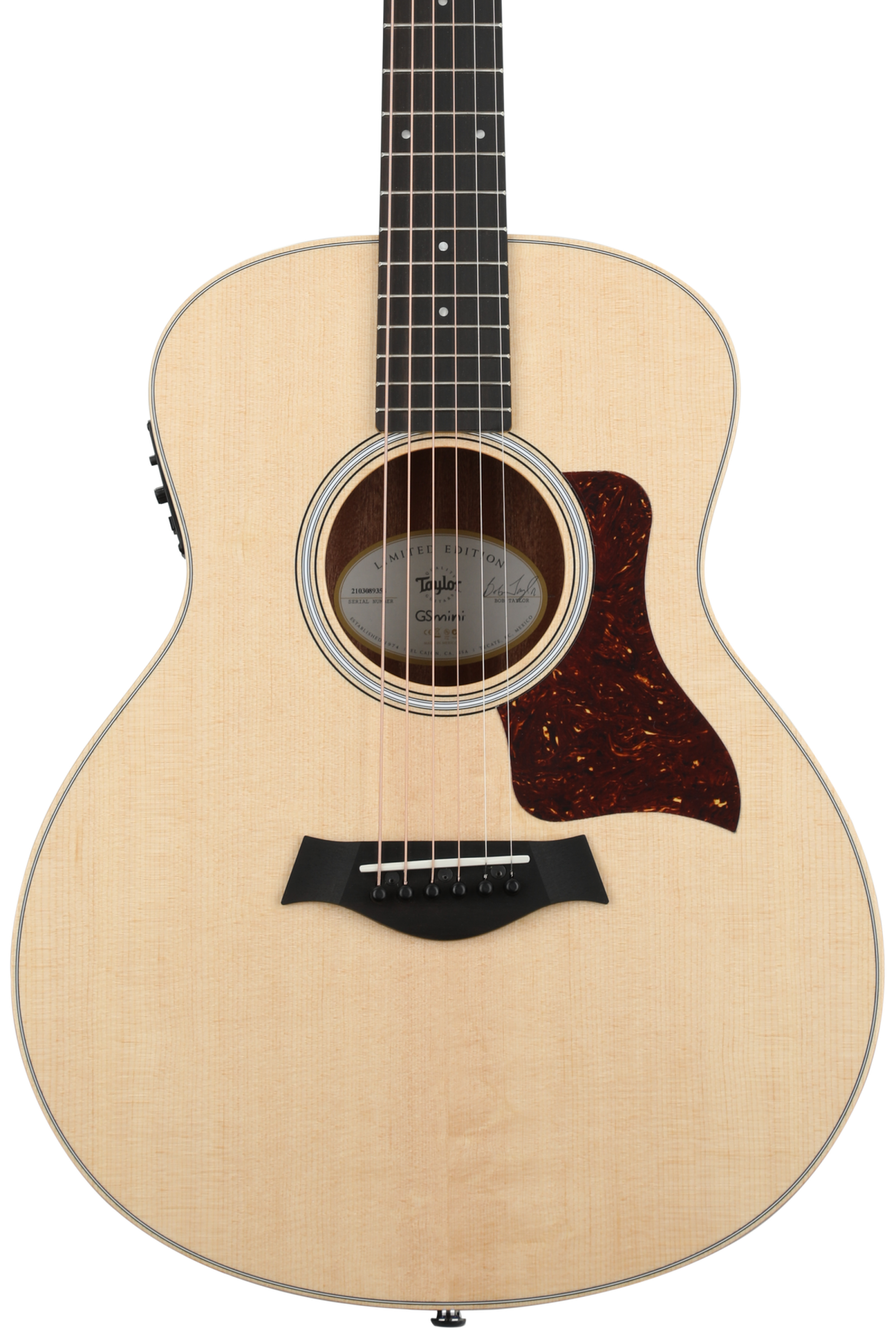 Taylor GS Mini-e LTD Ovangkol テイラー[限定品] Taylor Limited Edition GS Mini-e - Natural w/ Ovangkol Back