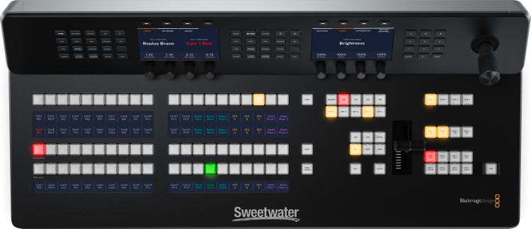 ATEM 1 M/E Advanced Panel 20 Video Switching Controller - Sweetwater