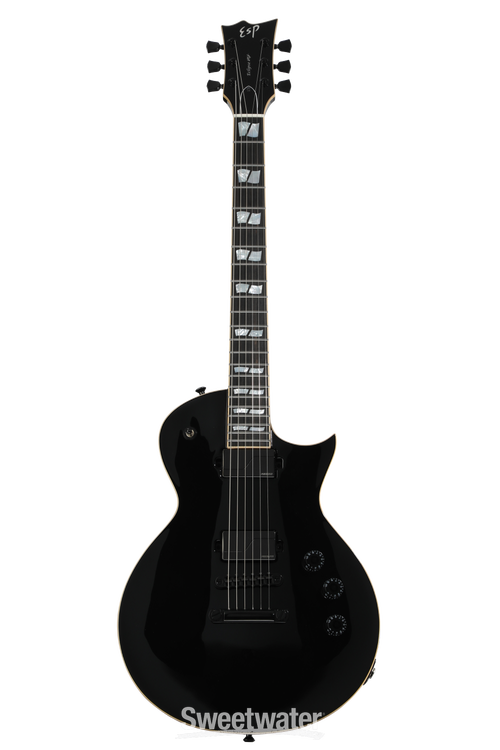 ESP USA Eclipse Electric Guitar - Black | Sweetwater