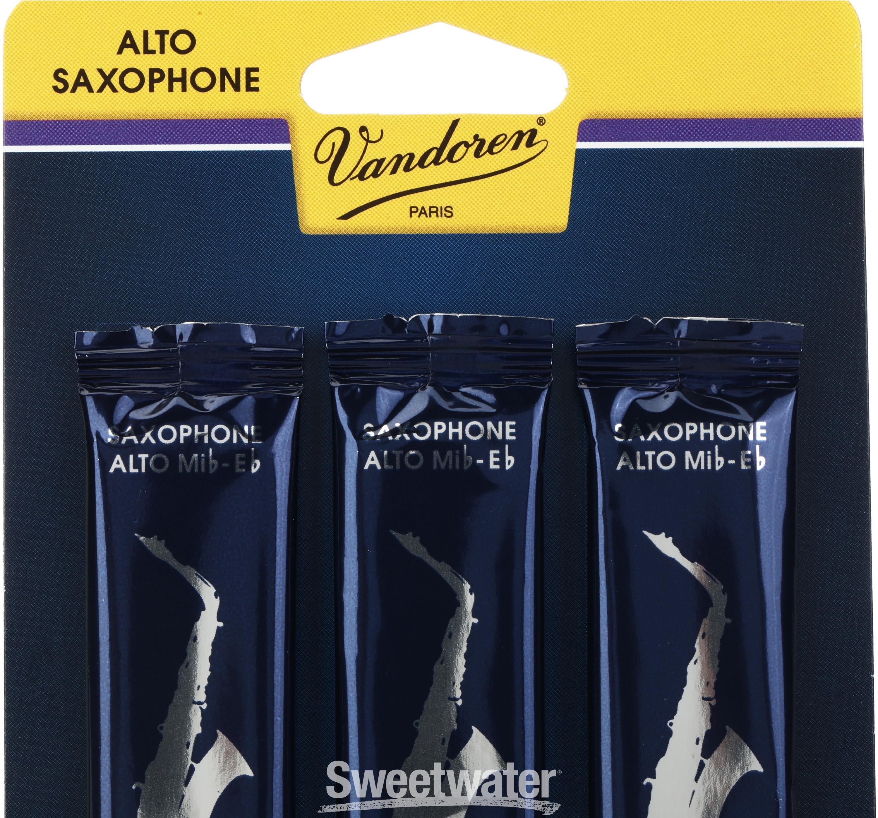 Vandoren SR213/3 Traditonal Alto Saxophone Reeds - 3.0 (3-pack