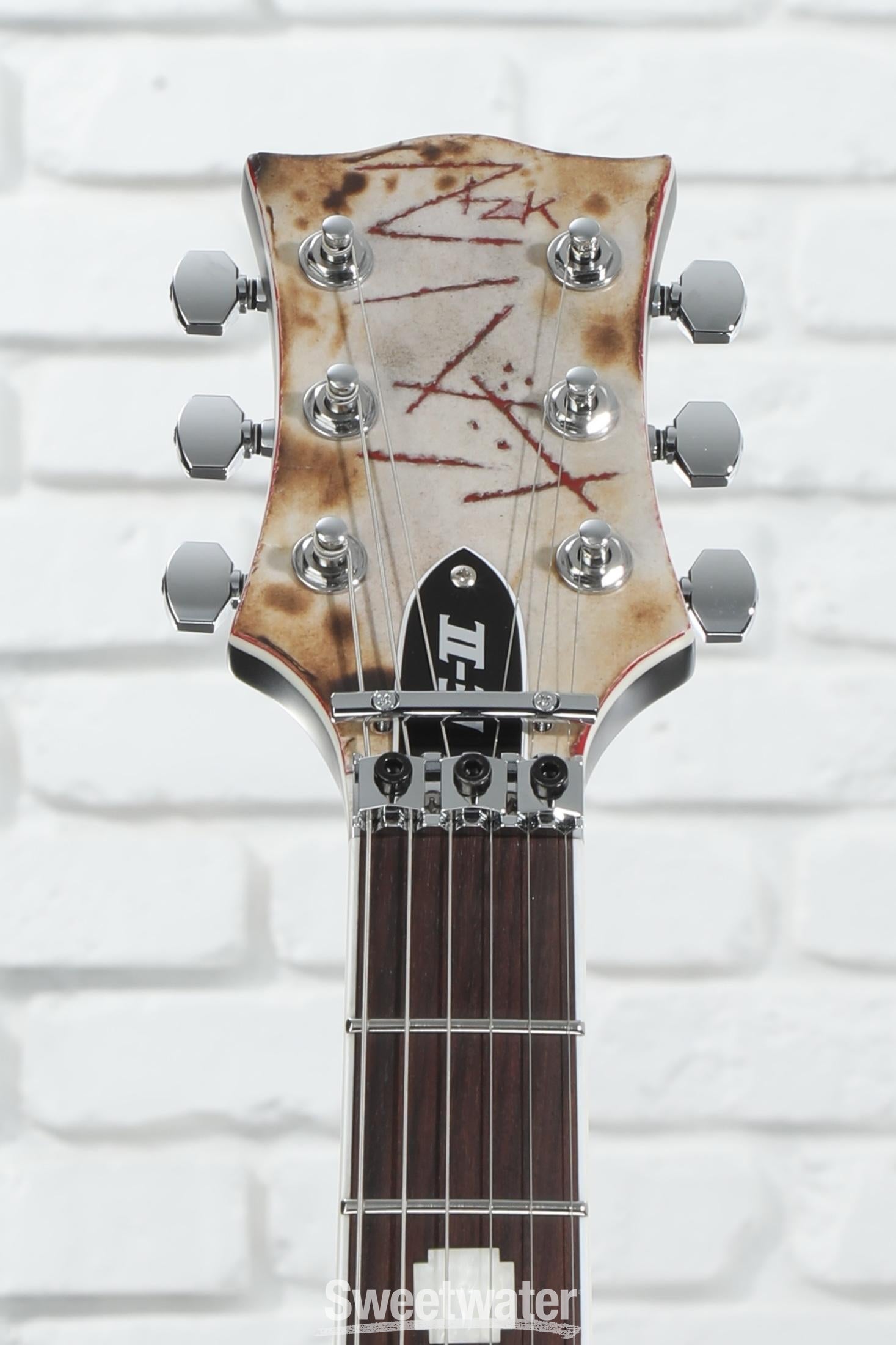 eSpring Ⅱ 2019 ESP E-II RZK-I BURNT (2018) - Guitar Compare