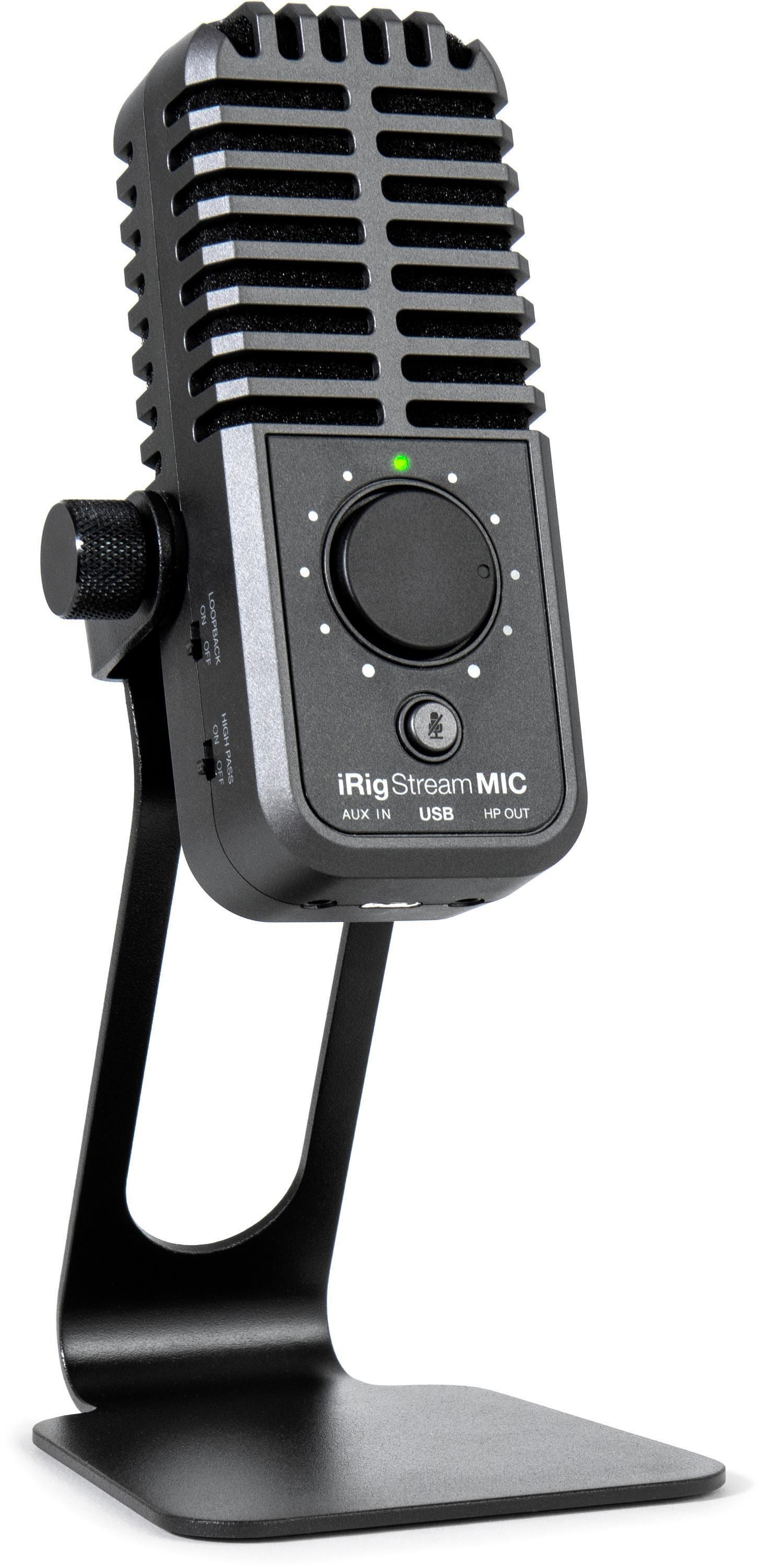 iRig Stream Mic USB: IK Multimedia expands its streaming mic range