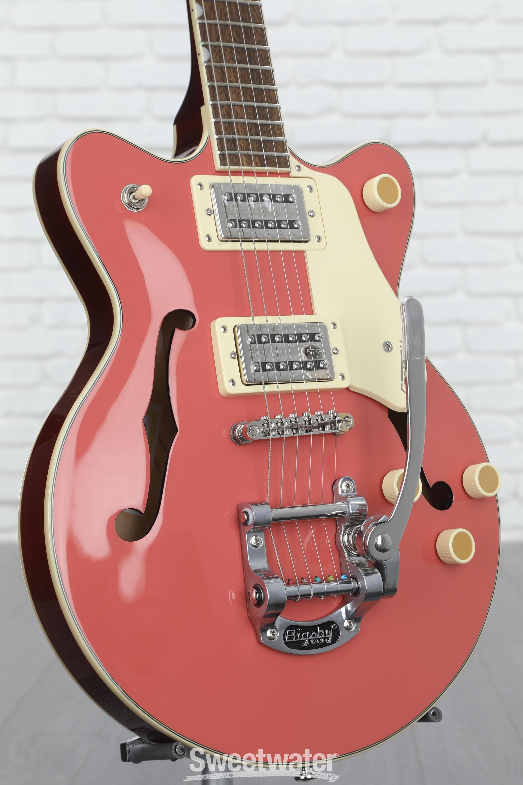 Gretsch G2655T Streamliner Center Block Jr. - Coral | Sweetwater
