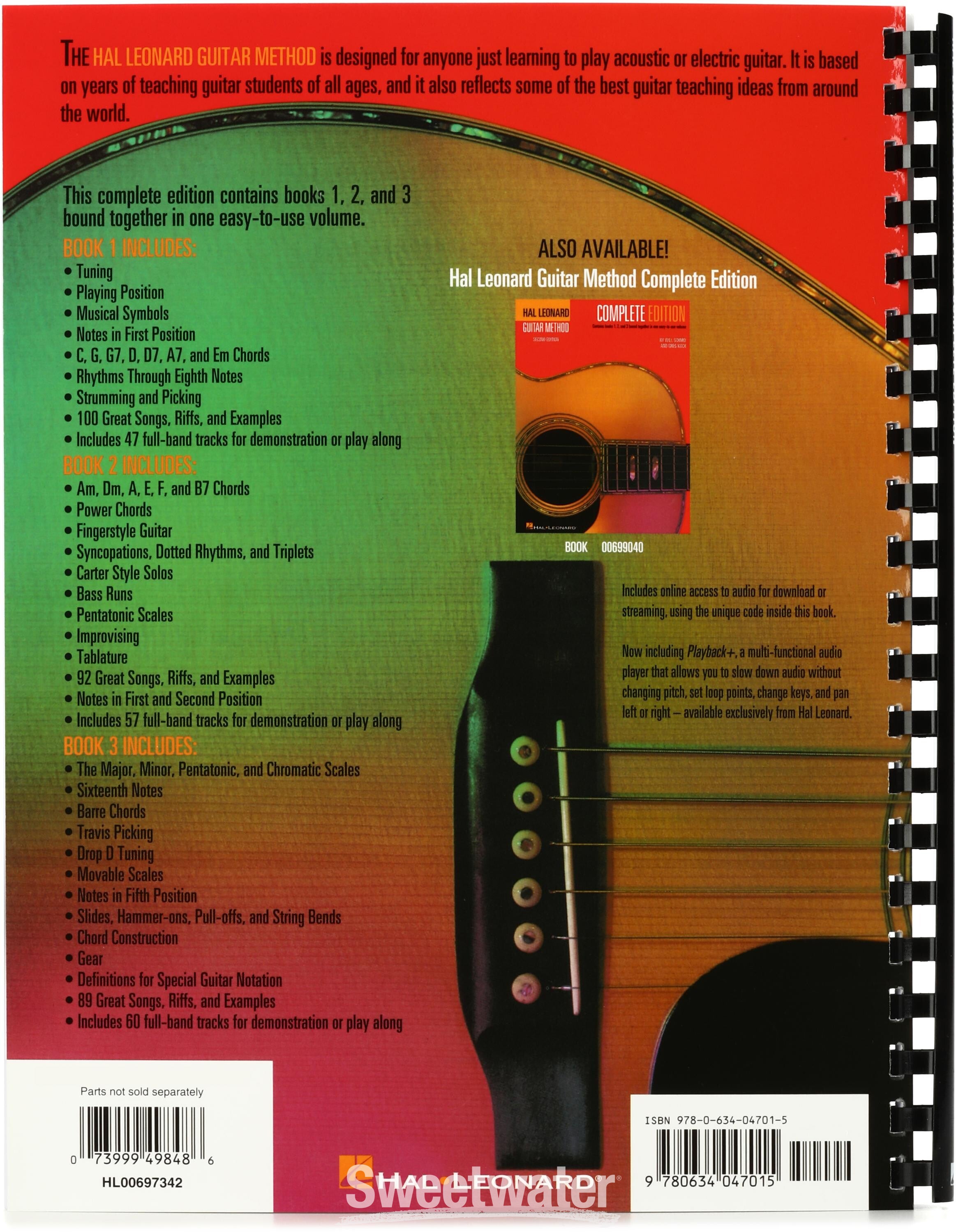 Hal Leonard Guitar Method Complete Edition Book with Online Audio