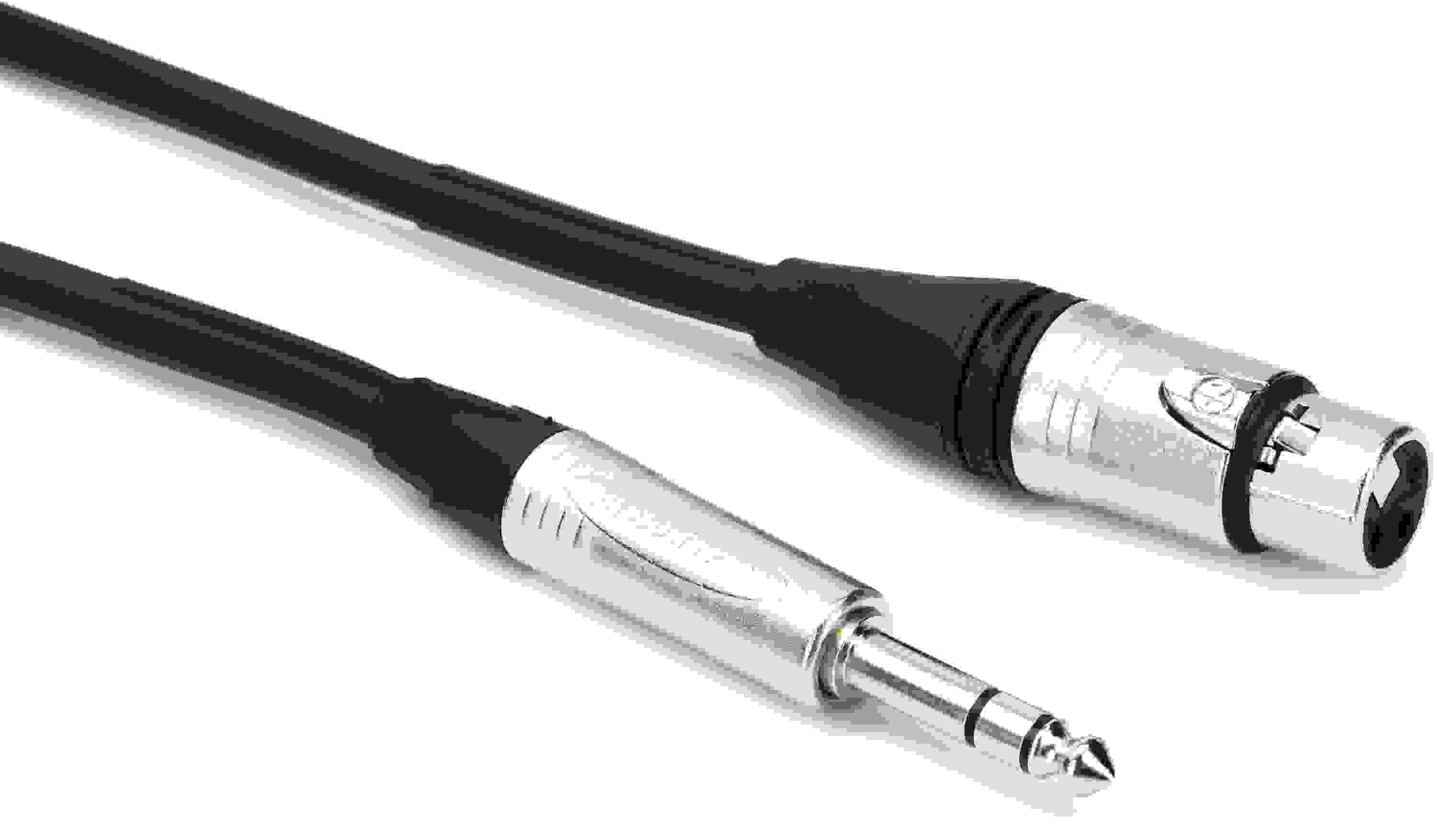 JUMPERZ JZTRSXF-10 XLR Female to 1/4-inch TRS Male Studio Patch Cable - 10 foot
