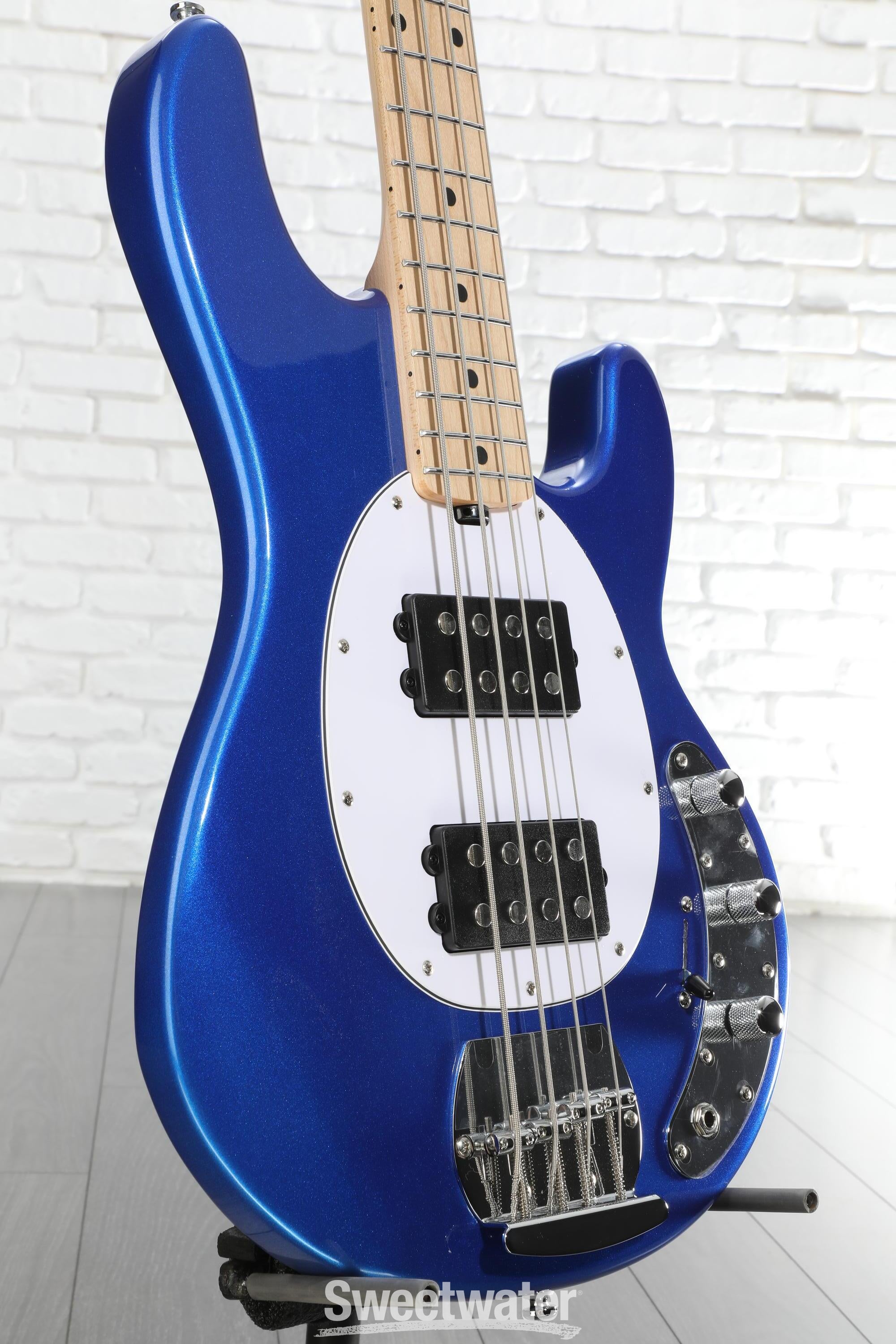 Sterling By Music Man StingRay RAY4HH Bass Guitar - Cobra Blue
