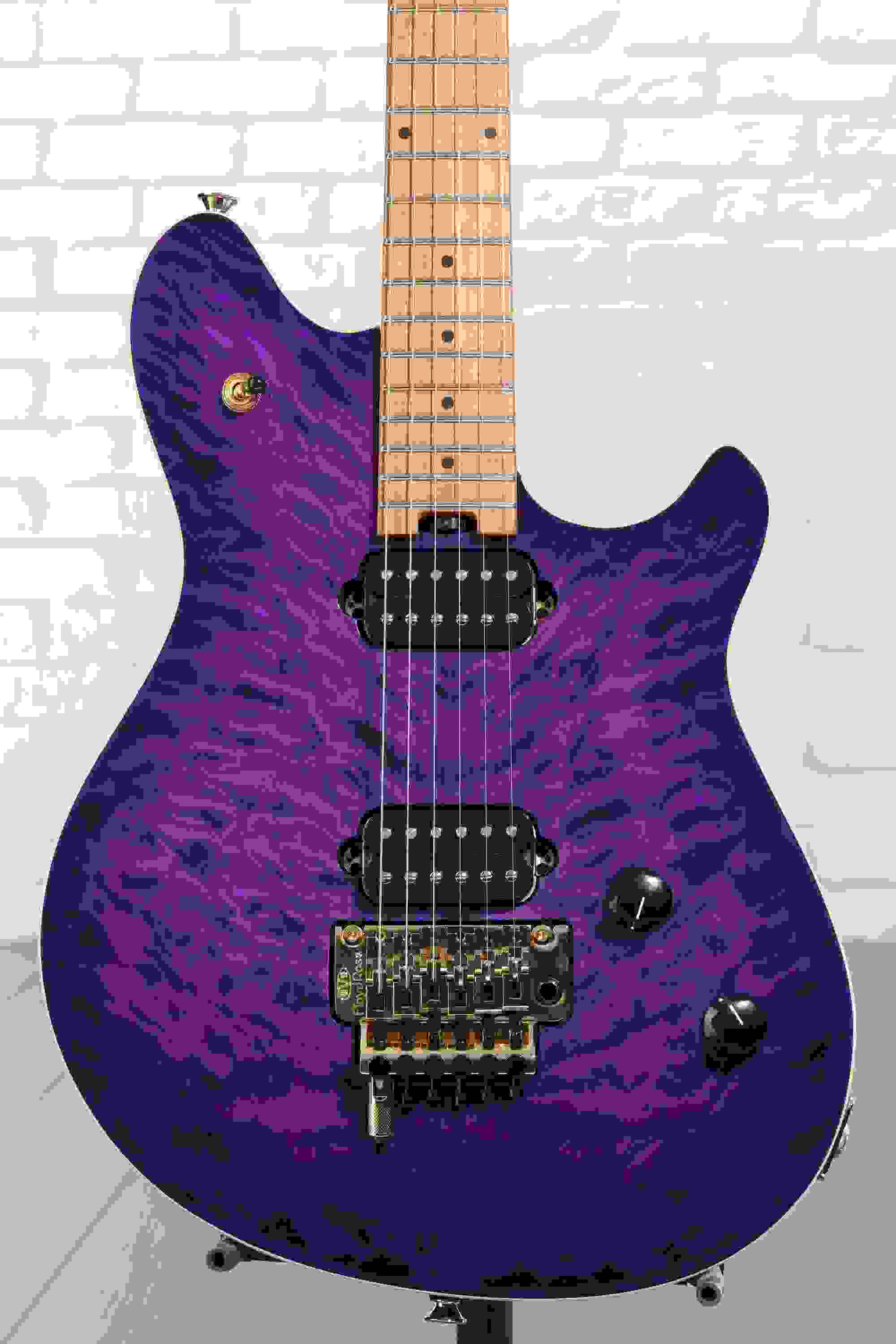 EVH Wolfgang Special QM Electric Guitar - Purple Burst