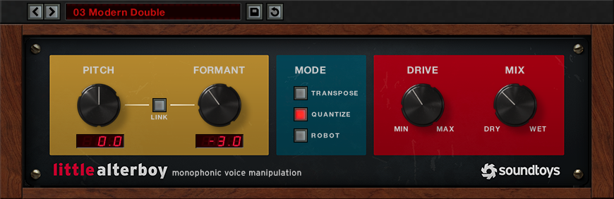 Bundled Item: Soundtoys Little AlterBoy Voice Manipulator Plug-in