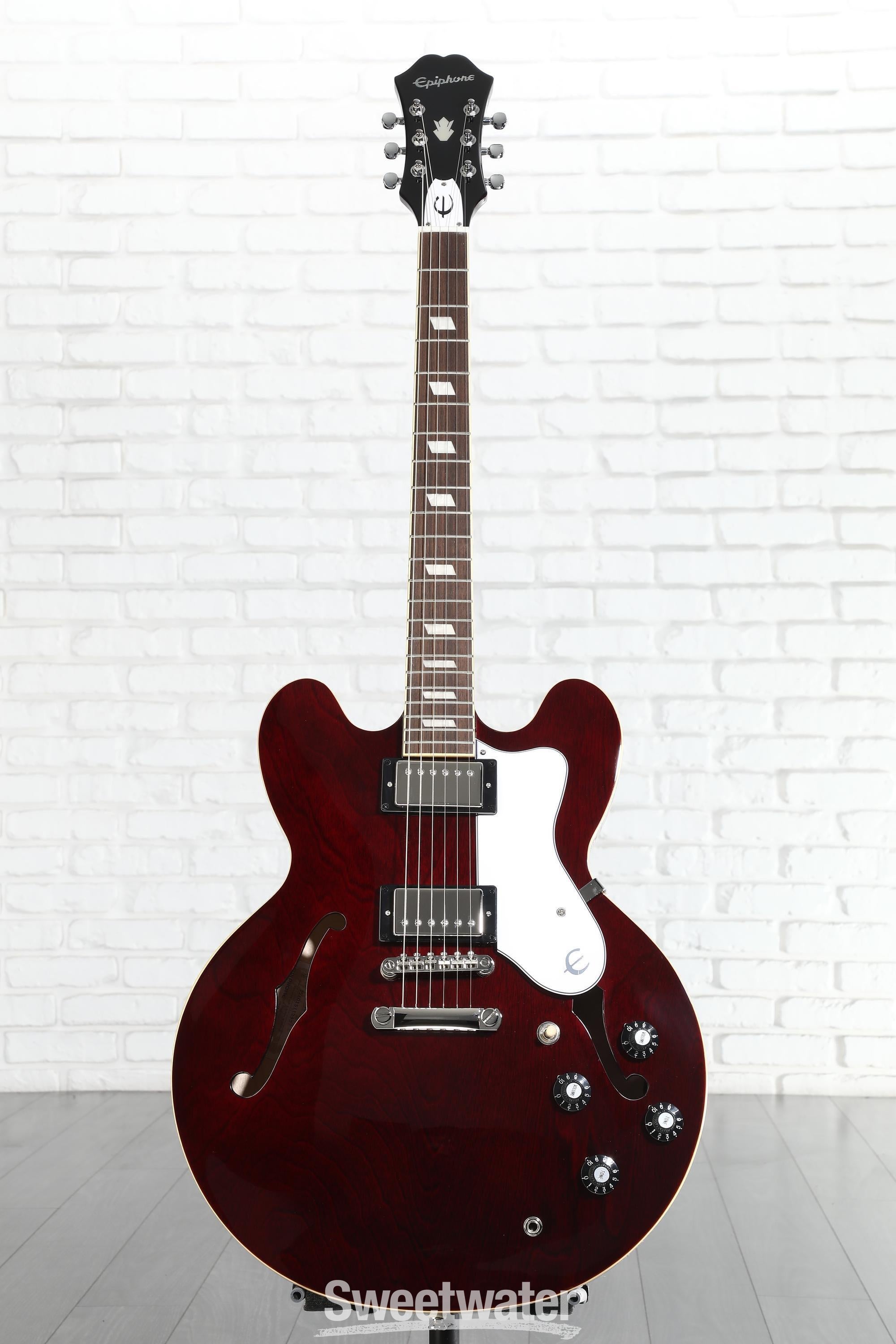 Epiphone Noel Gallagher Riviera Electric Guitar - Dark Red Wine