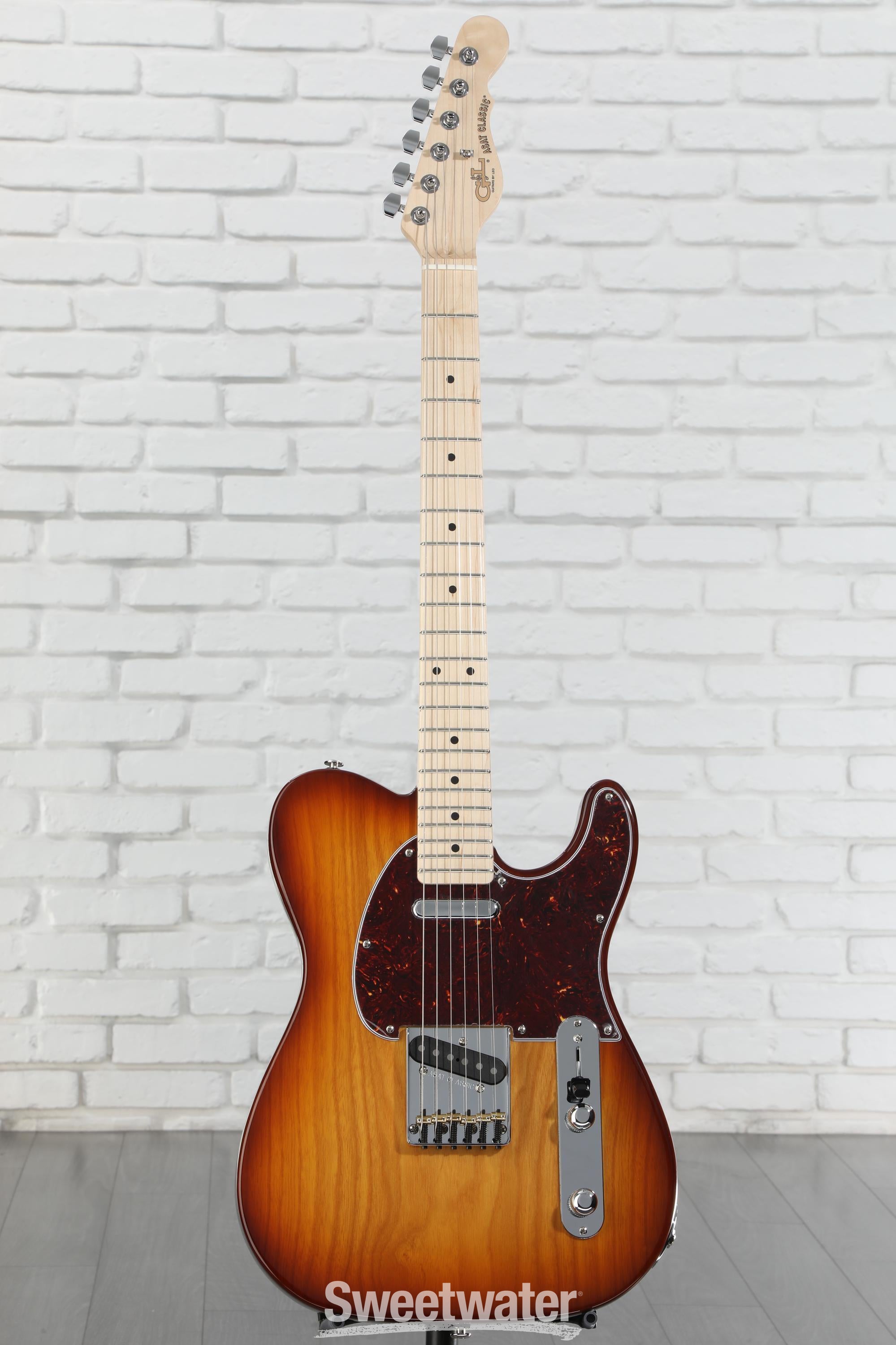 ギター G&L Fullerton Deluxe ASAT Classic Alnico G&L Fullerton Deluxe ASAT Classic AlNiCo Electric Guitar