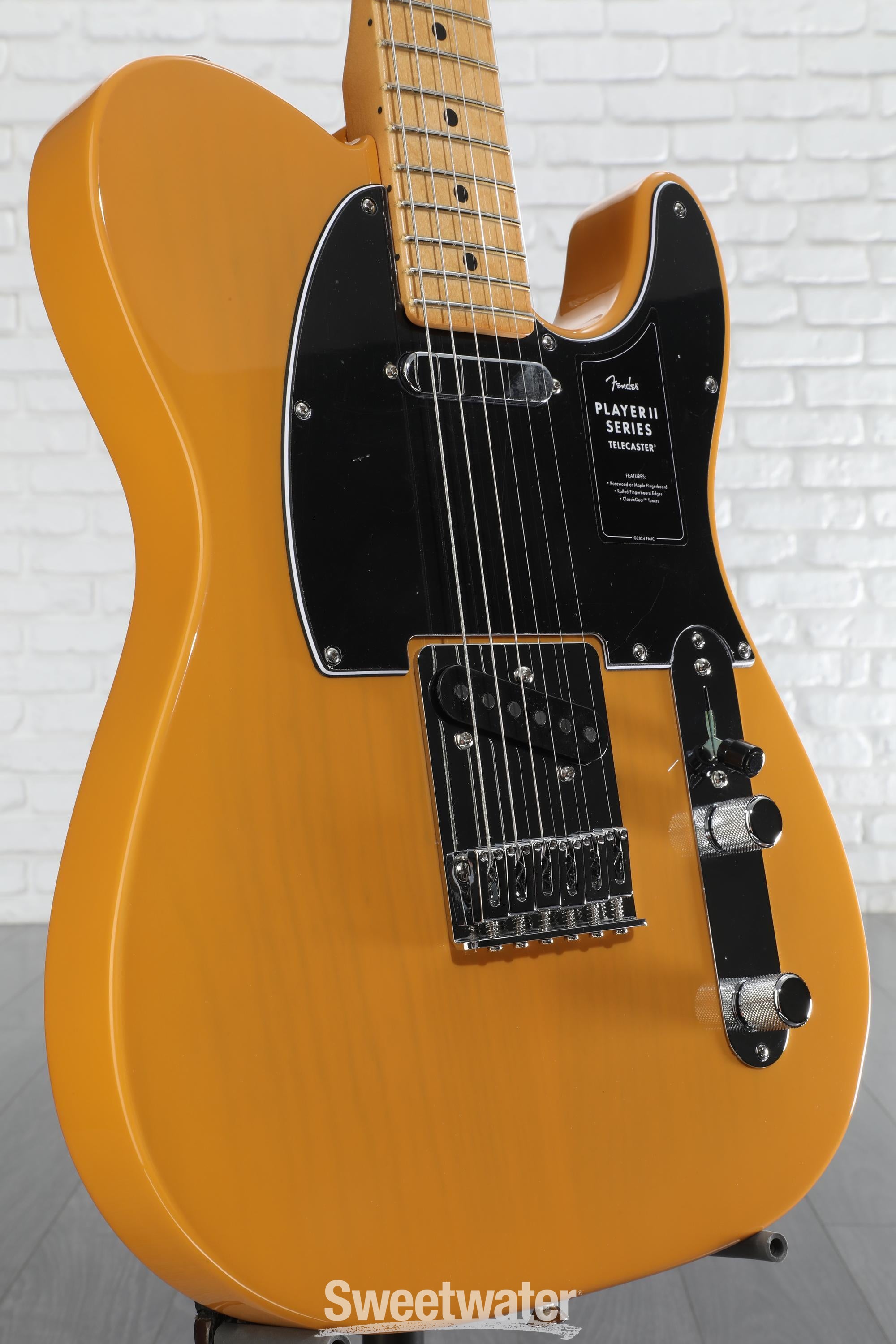 Fender Player II Telecaster Electric Guitar - Butterscotch