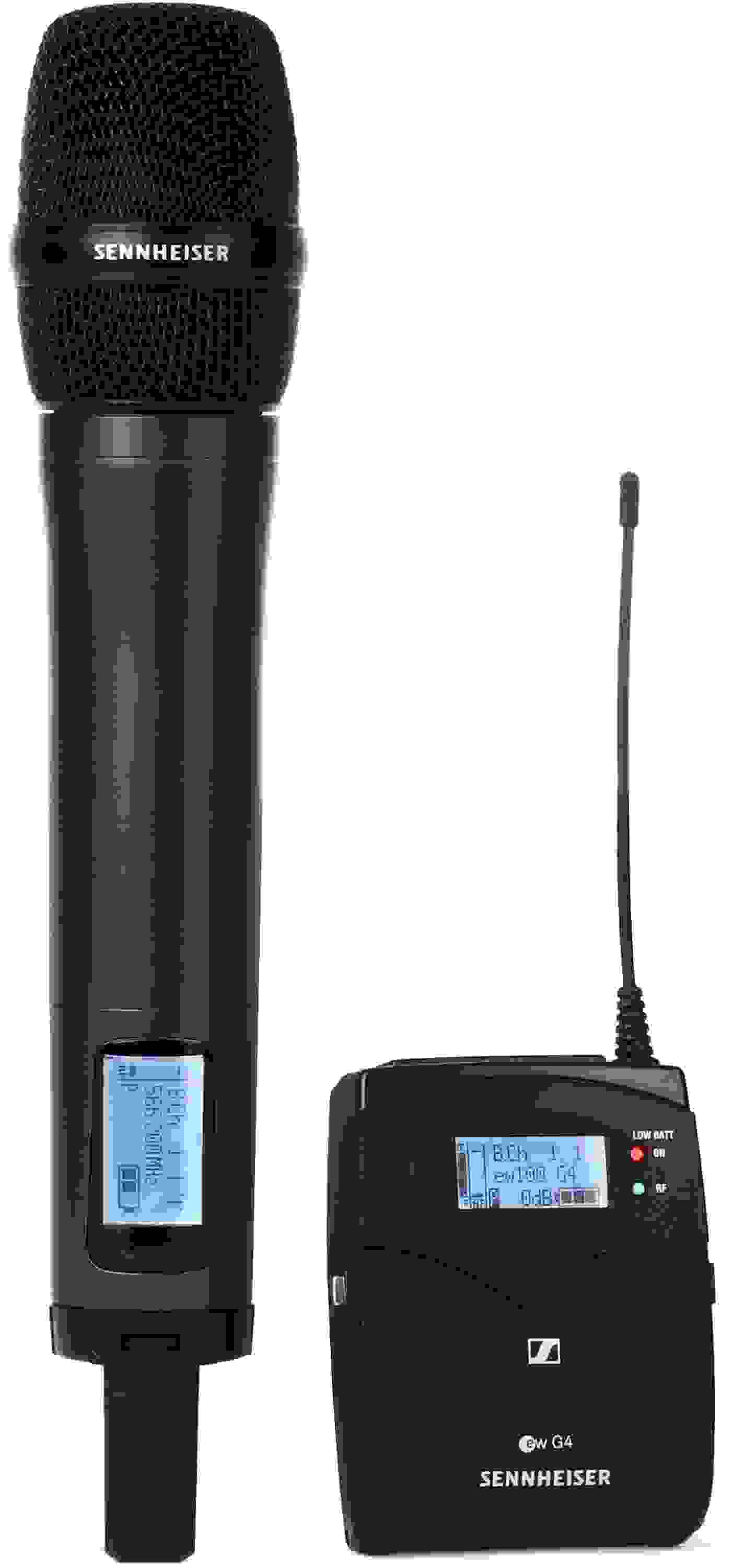 Sennheiser EW 135P G4 Portable Wireless Handheld Microphone System - G Band