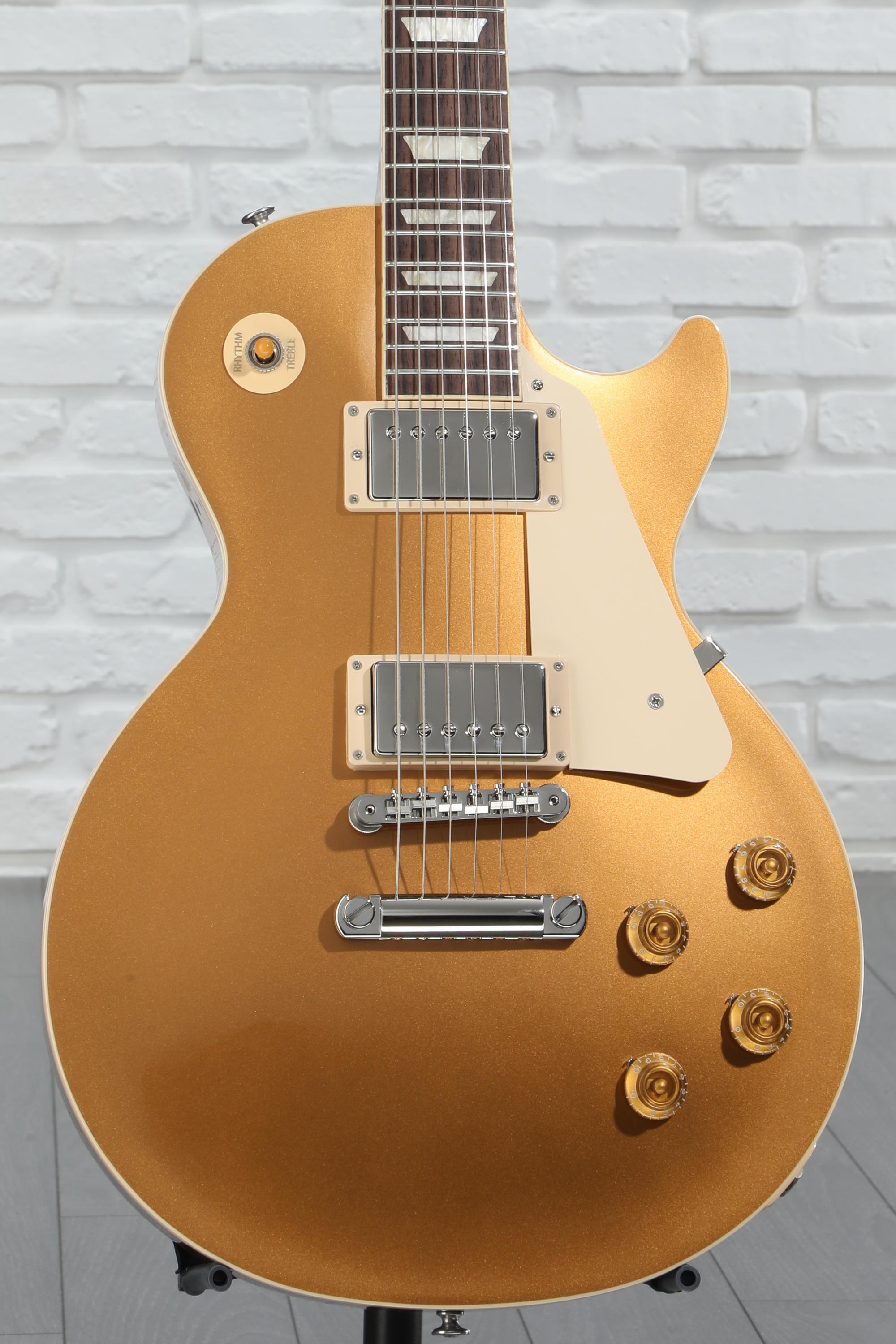 ギター GibsonUSA Les Paul Standard 50s Gold Top Gibson Les Paul Standard '50s P-90 Electric Guitar Gold Top