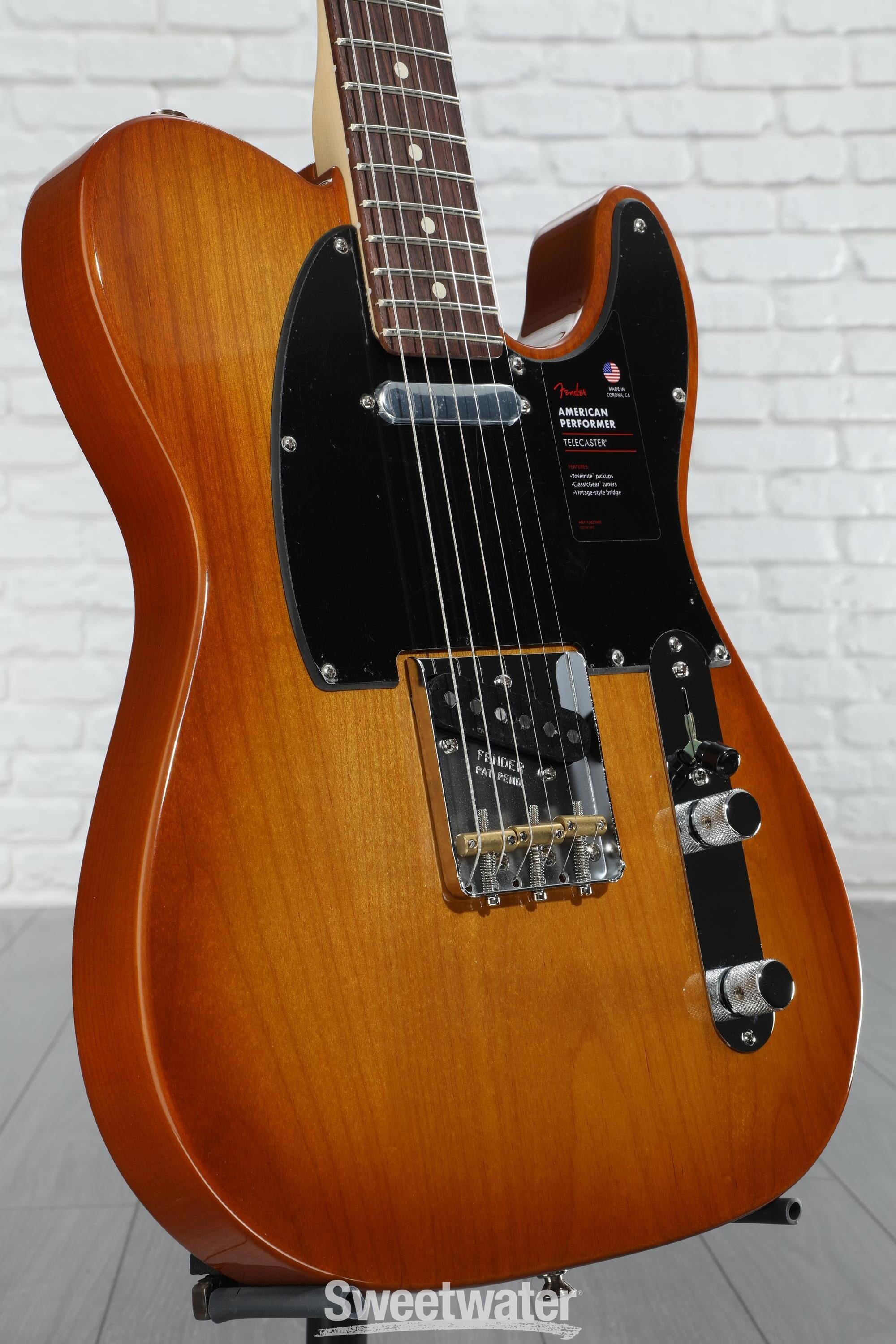 新素材新作 Performer American Fender Telecaster with Honeyburst - ギター