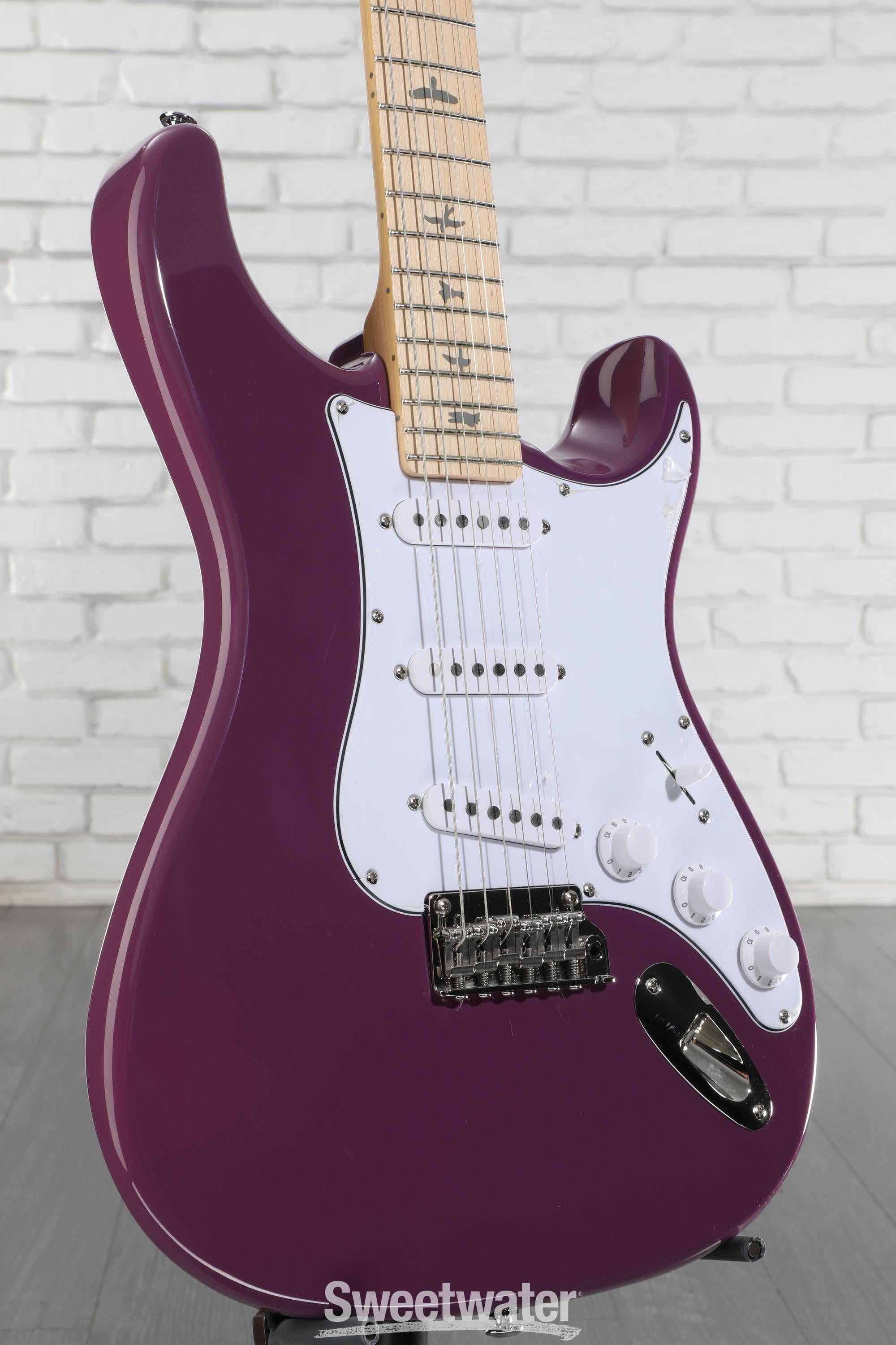 ギター PRS SE Silver Sky Summit Purple PRS John Mayer SE Silver Sky Maple Electric Guitar in Summit