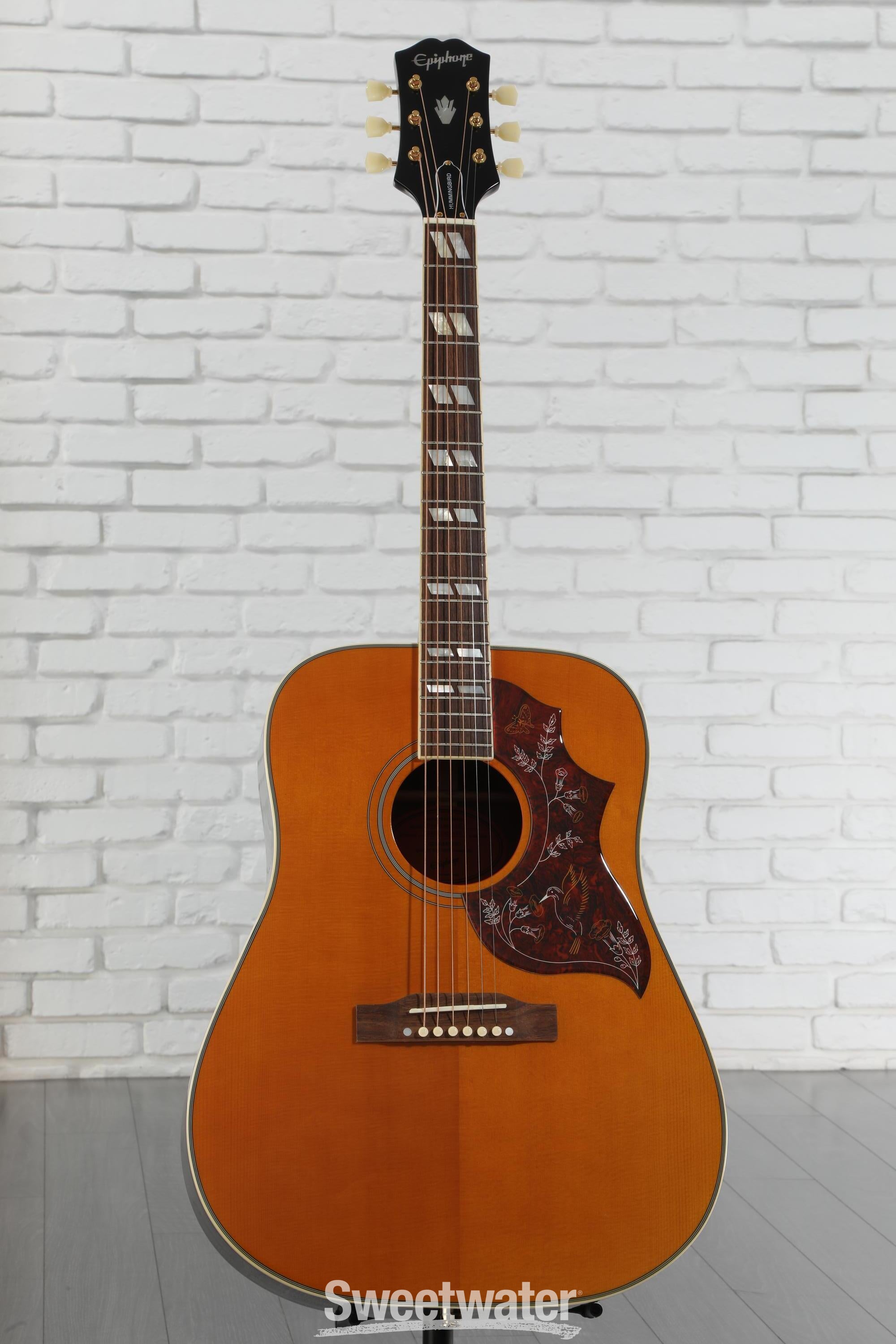 ギター Epiphone Hummingbird Inspired by Gibson Epiphone Inspired by Gibson Hummingbird Acoustic-Electric