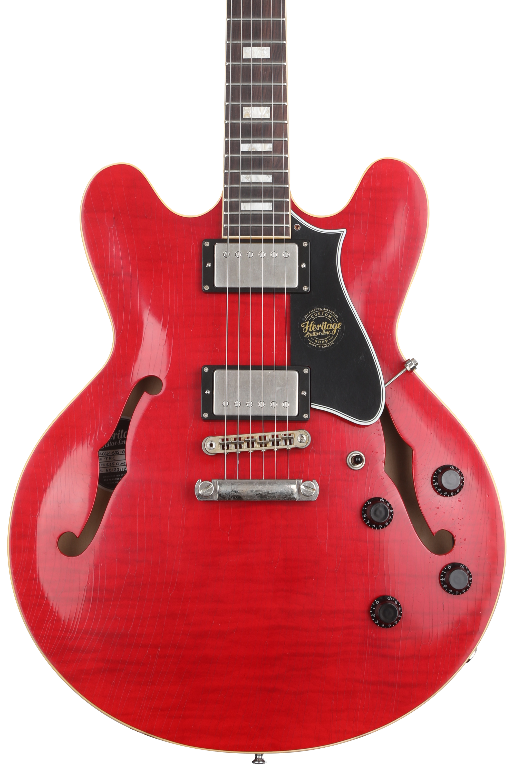 Heritage Custom Core Artisan Aged H-535 Semi-hollowbody Electric