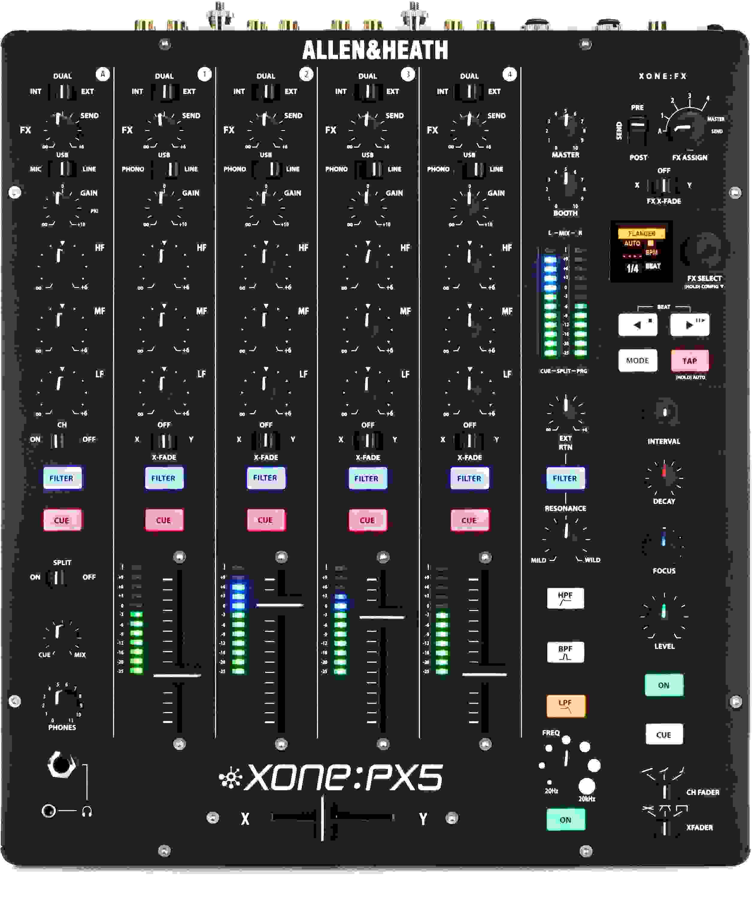 Allen & Heath Xone:PX5 4+1 DJ Mixer with Soundcard