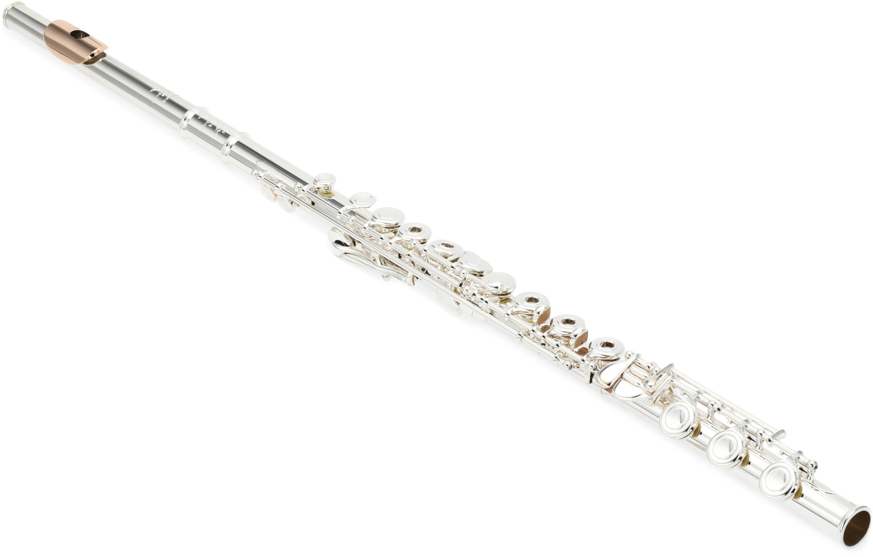 Powell Sonare 501 Intermediate Flute Open Hole with Offset G - Rose  Gold-plated Lip Plate