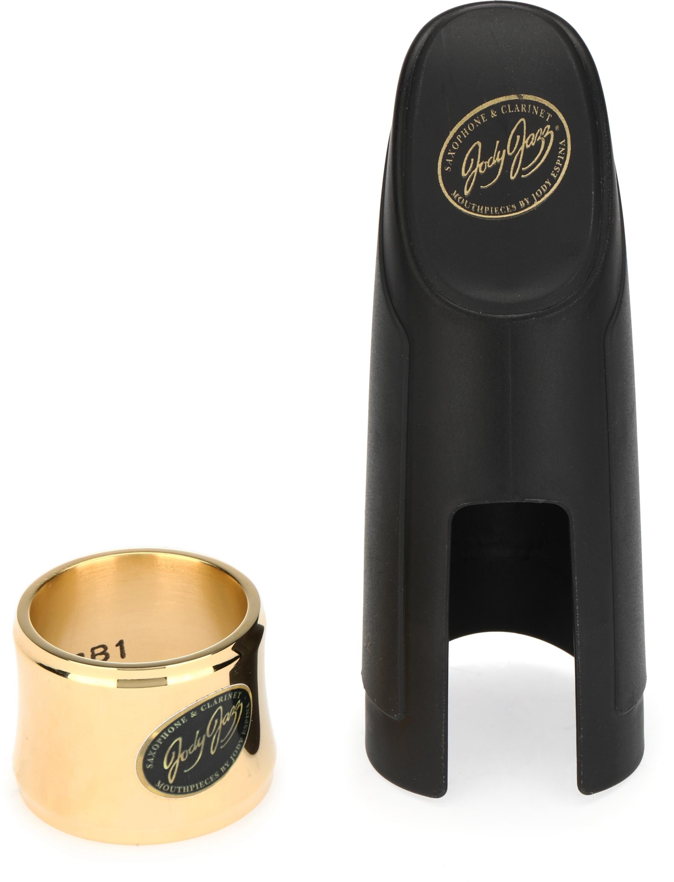 JodyJazz HRT1 Power Ring Ligature with Cap for Hard Rubber Tenor