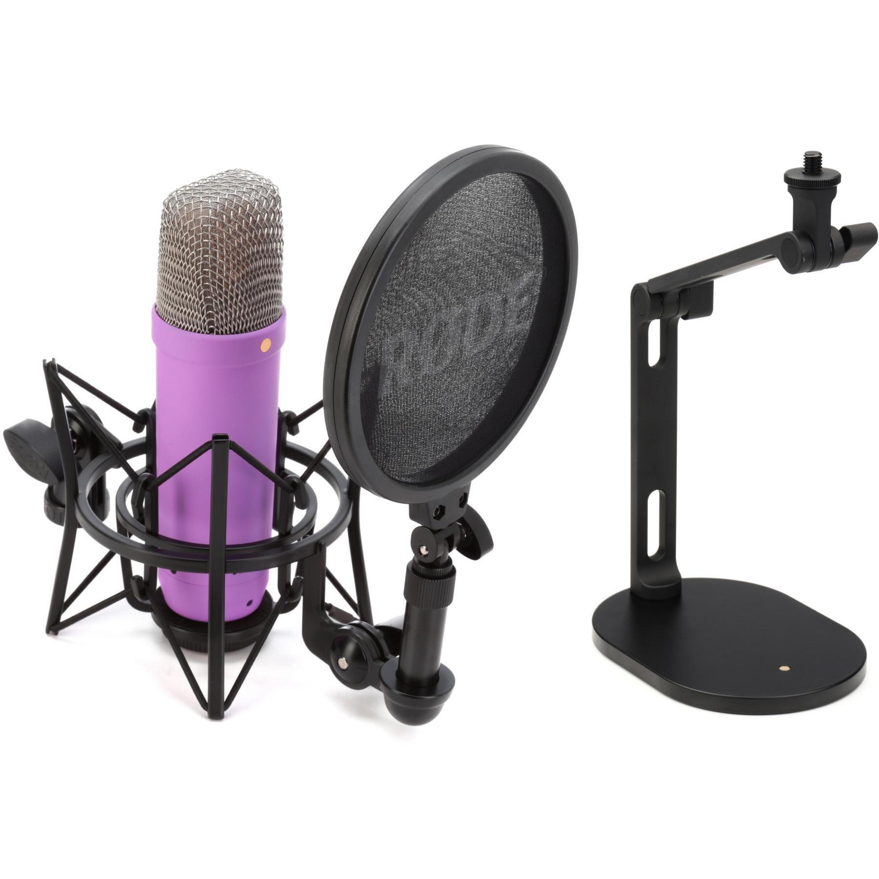 Rode NT1 Signature Series Condenser Microphone with Desk Stand