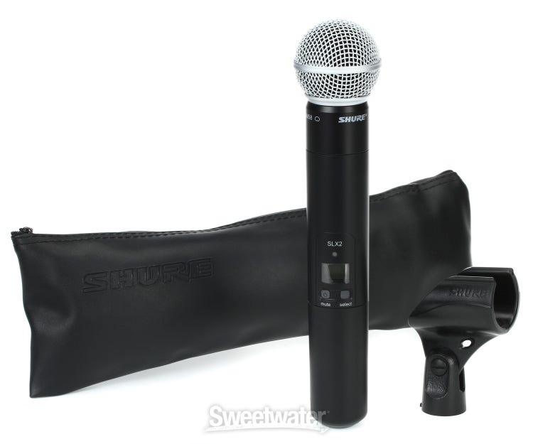 Shure SLX2/SM58 Wireless Handheld Microphone Transmitter - H19